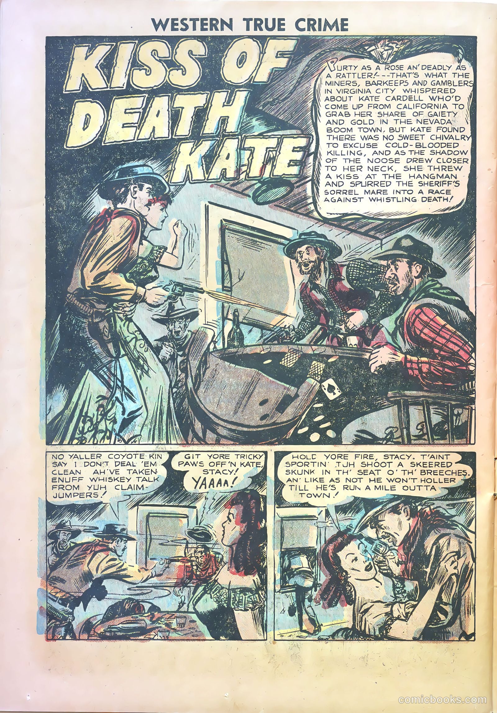 Western True Crime #1 (1950) — page 26 of 37