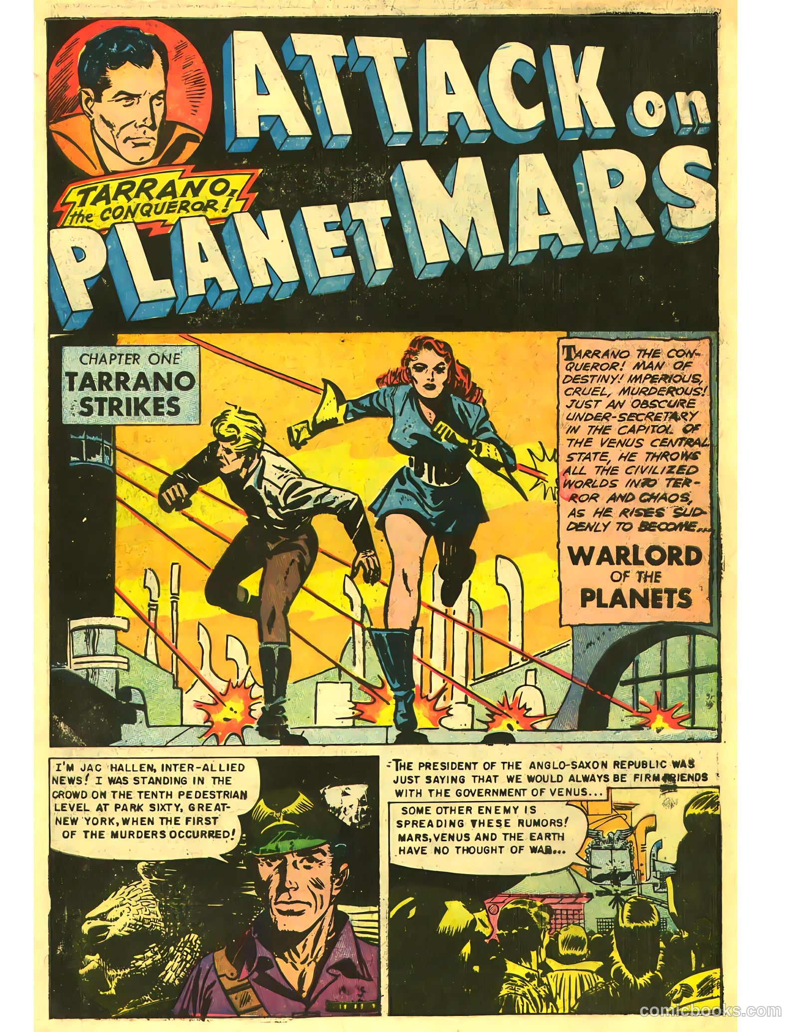 Attack on Planet Mars #nn (1951) — page 3 of 36