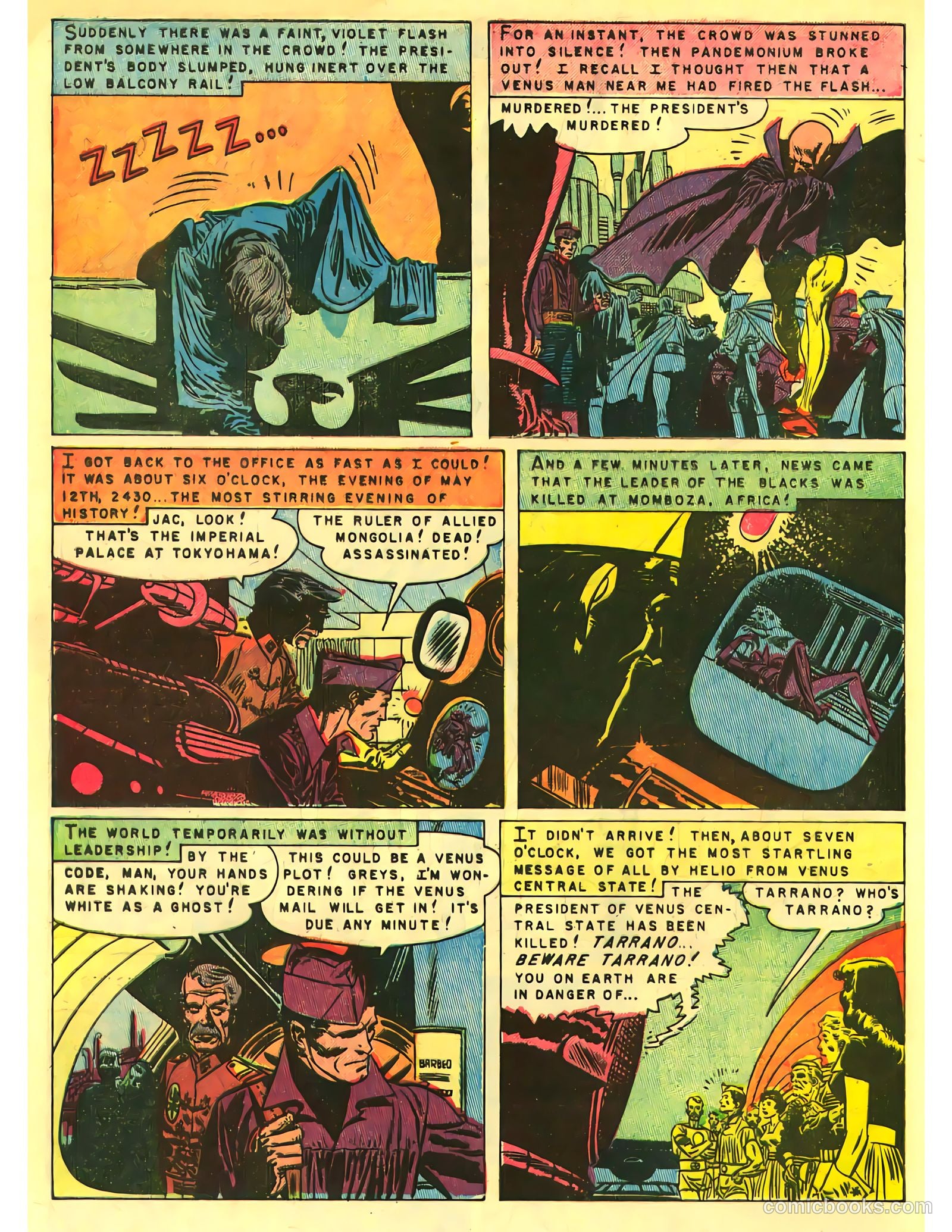 Attack on Planet Mars #nn (1951) — page 4 of 36