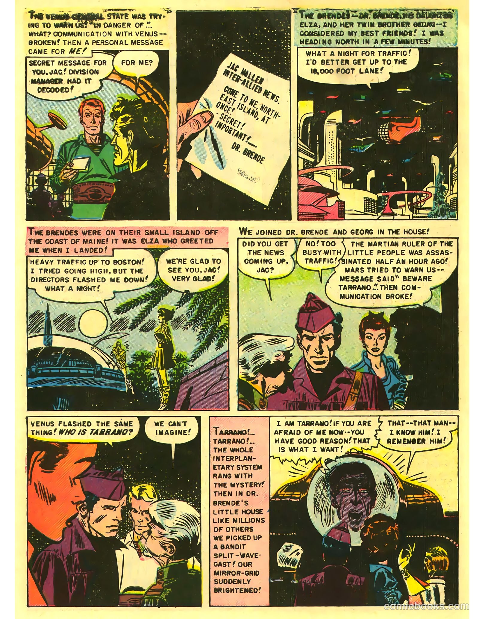 Attack on Planet Mars #nn (1951) — page 5 of 36