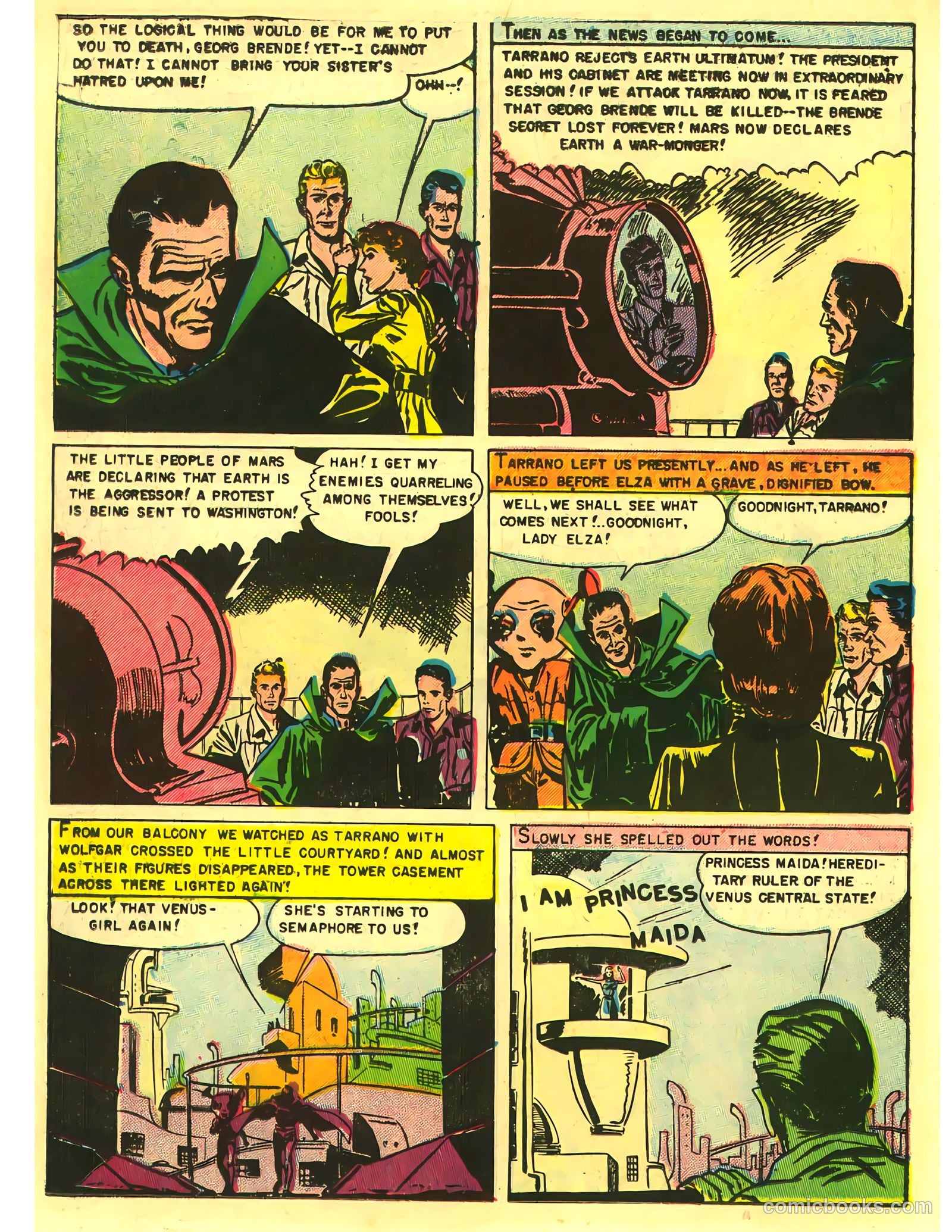 Attack on Planet Mars #nn (1951) — page 16 of 36