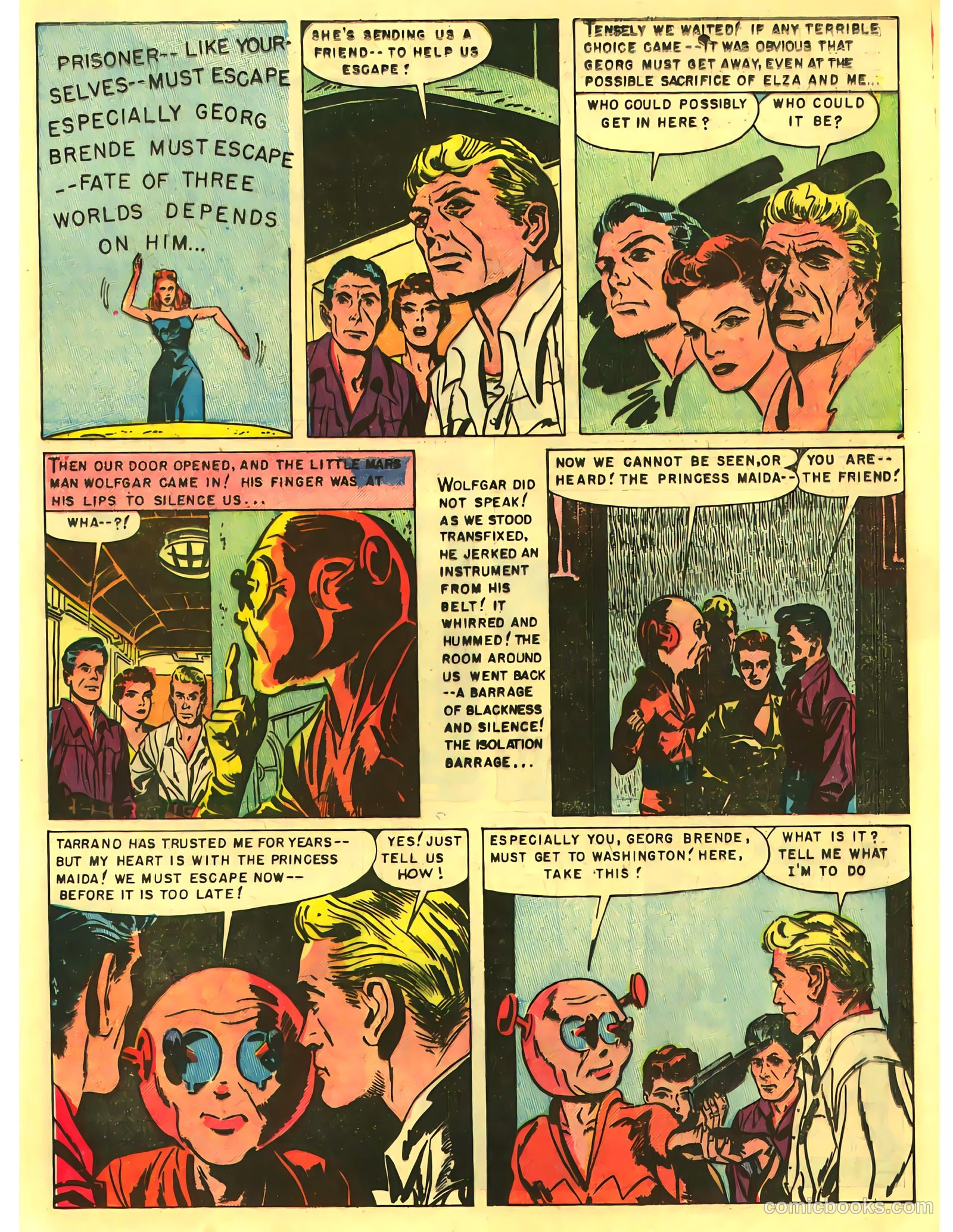Attack on Planet Mars #nn (1951) — page 17 of 36