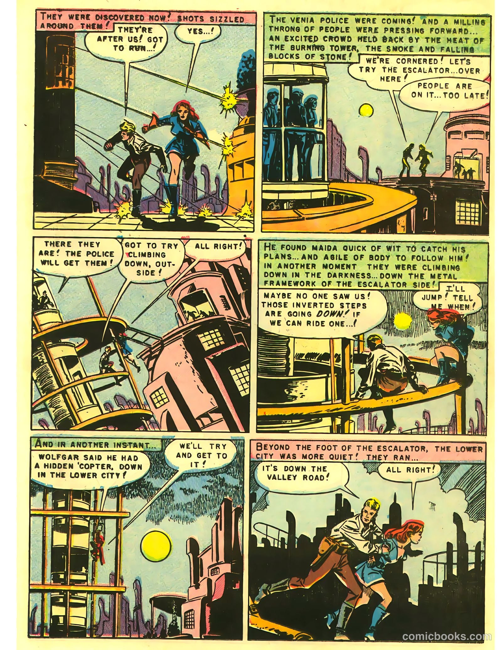 Attack on Planet Mars #nn (1951) — page 21 of 36