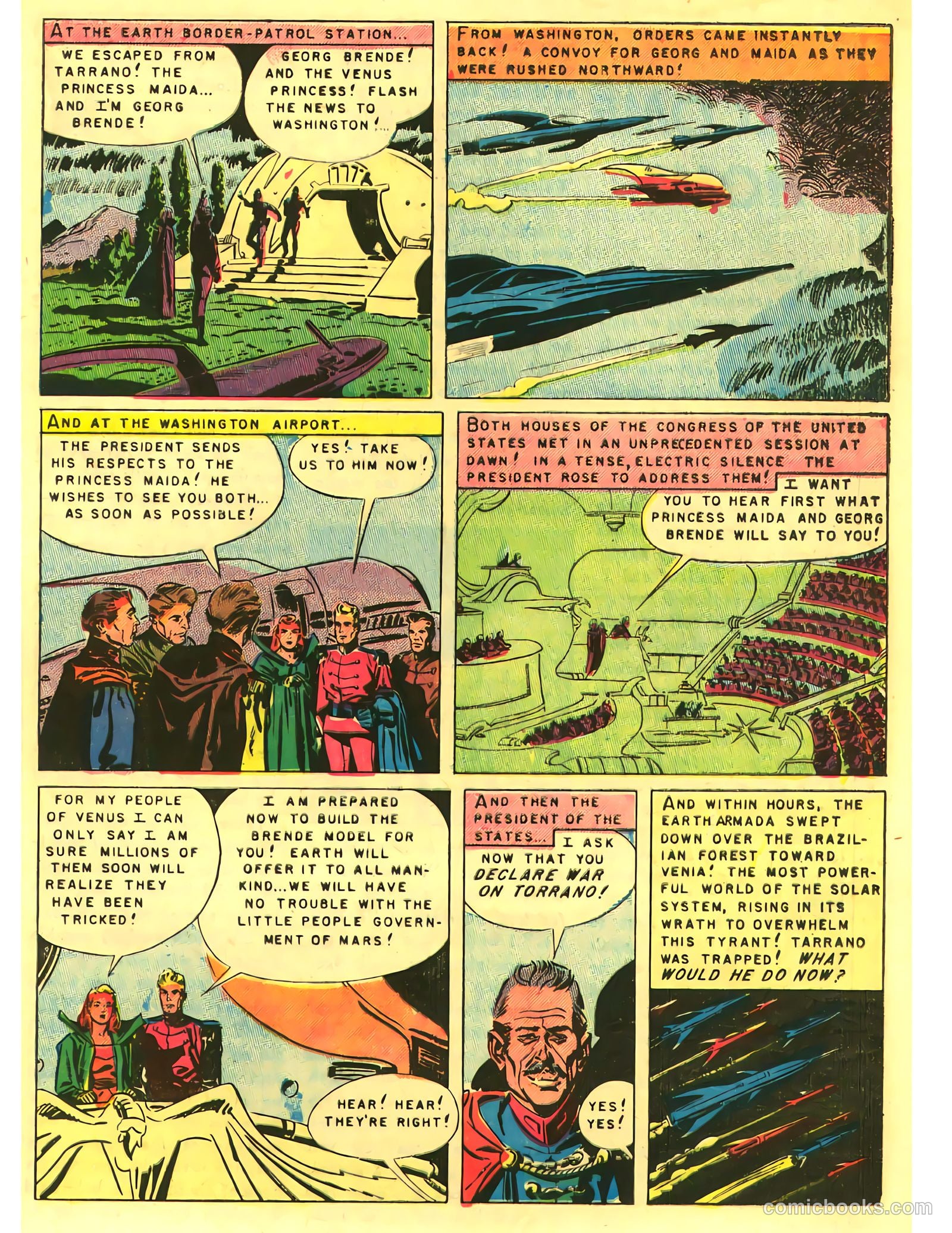Attack on Planet Mars #nn (1951) — page 23 of 36