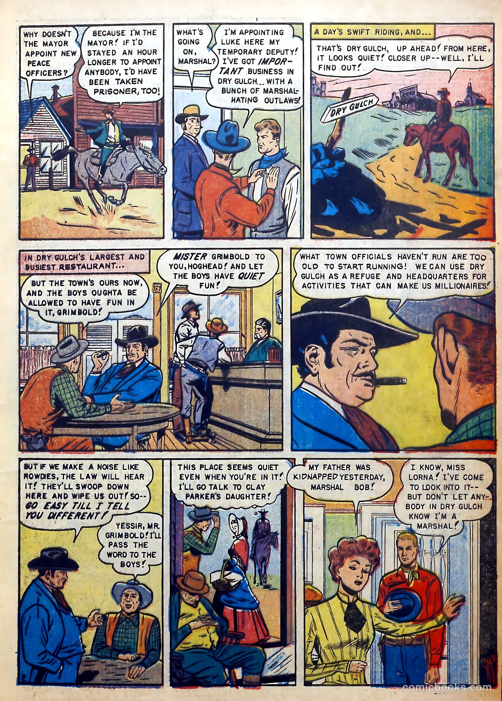 Gunsmoke Trail #4 (1957) — page 5 of 36