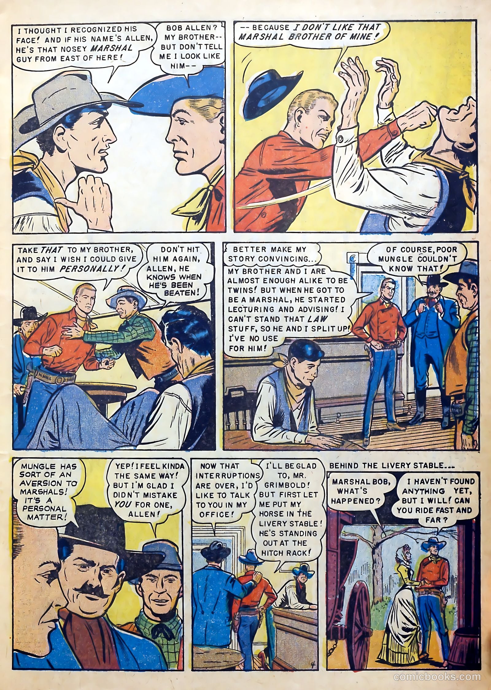 Gunsmoke Trail #4 (1957) — page 7 of 36