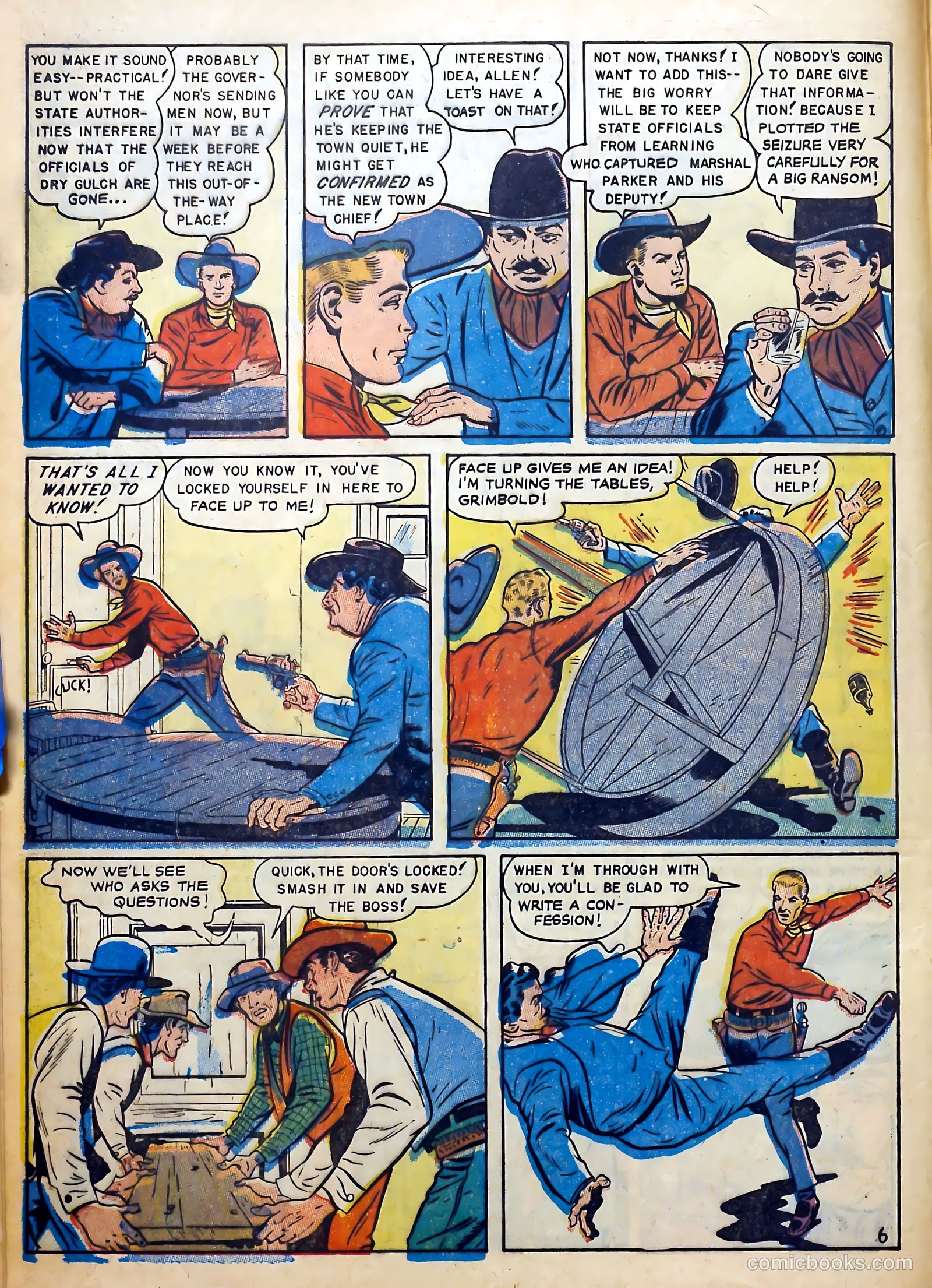 Gunsmoke Trail #4 (1957) — page 10 of 36
