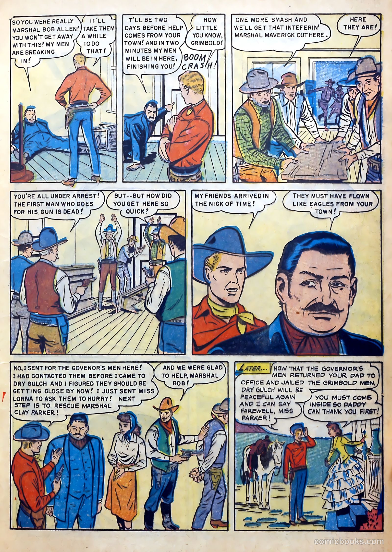 Gunsmoke Trail #4 (1957) — page 11 of 36