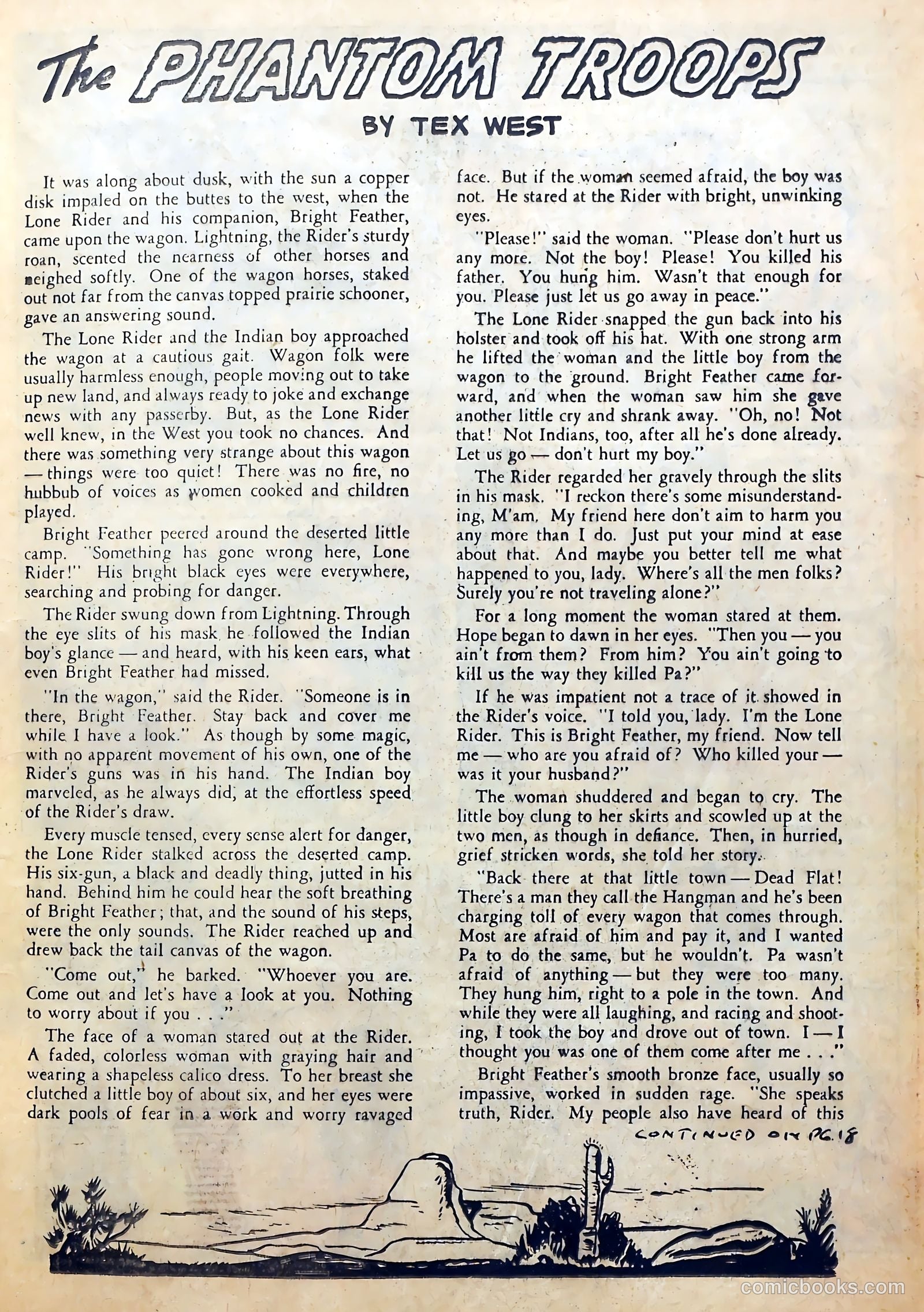 Gunsmoke Trail #4 (1957) — page 13 of 36