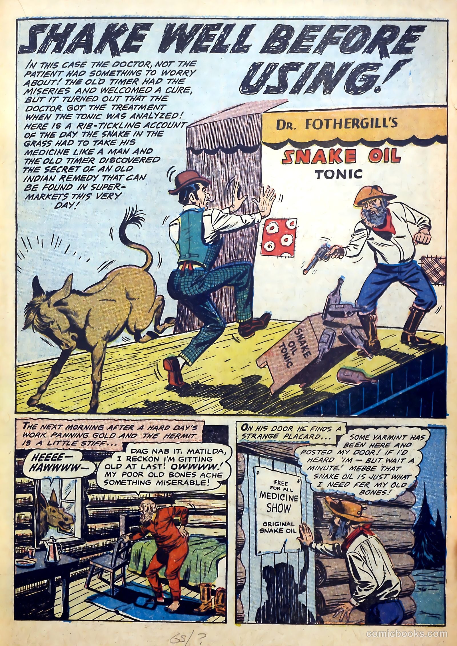 Gunsmoke Trail #4 (1957) — page 19 of 36