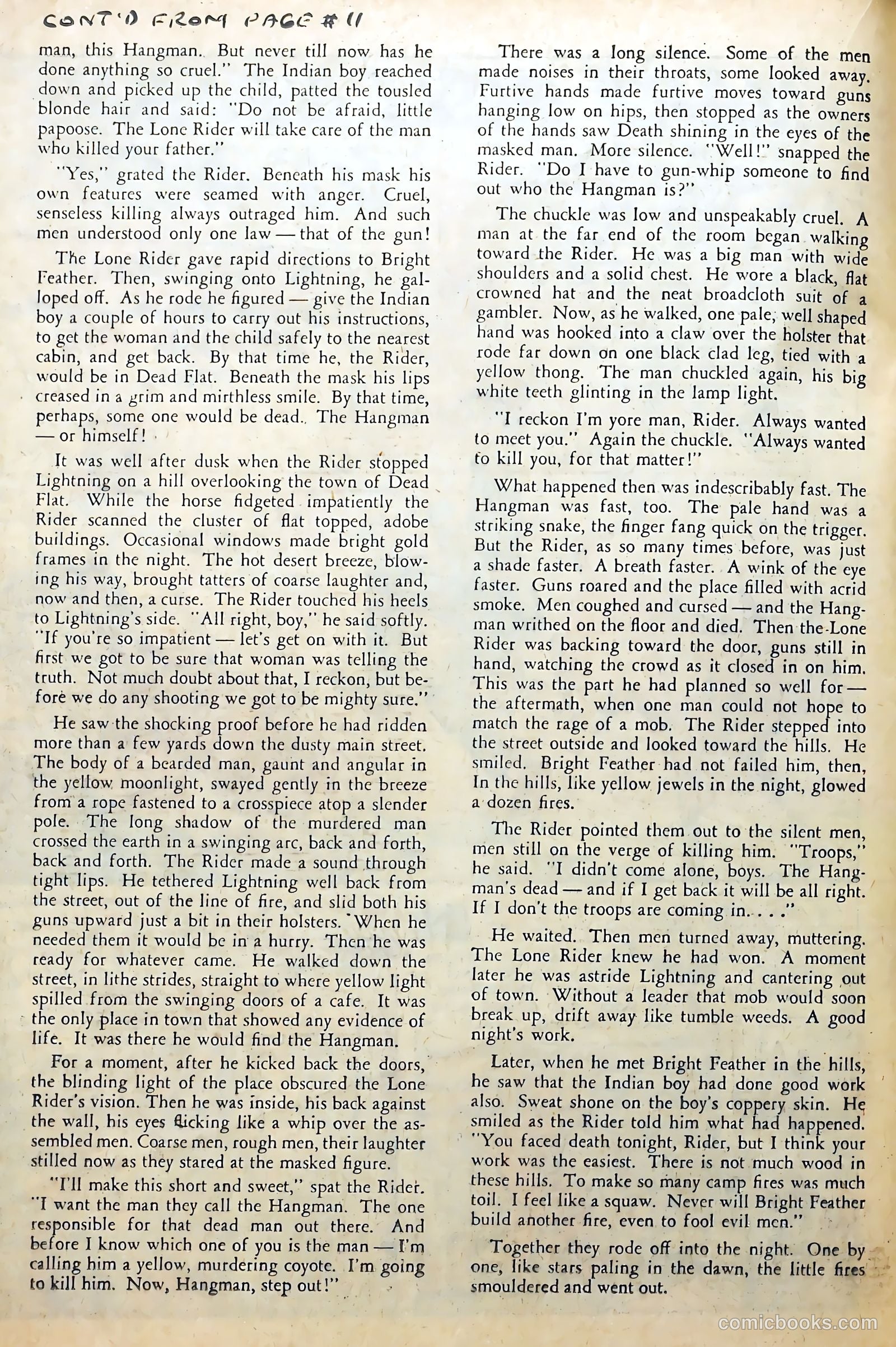 Gunsmoke Trail #4 (1957) — page 20 of 36