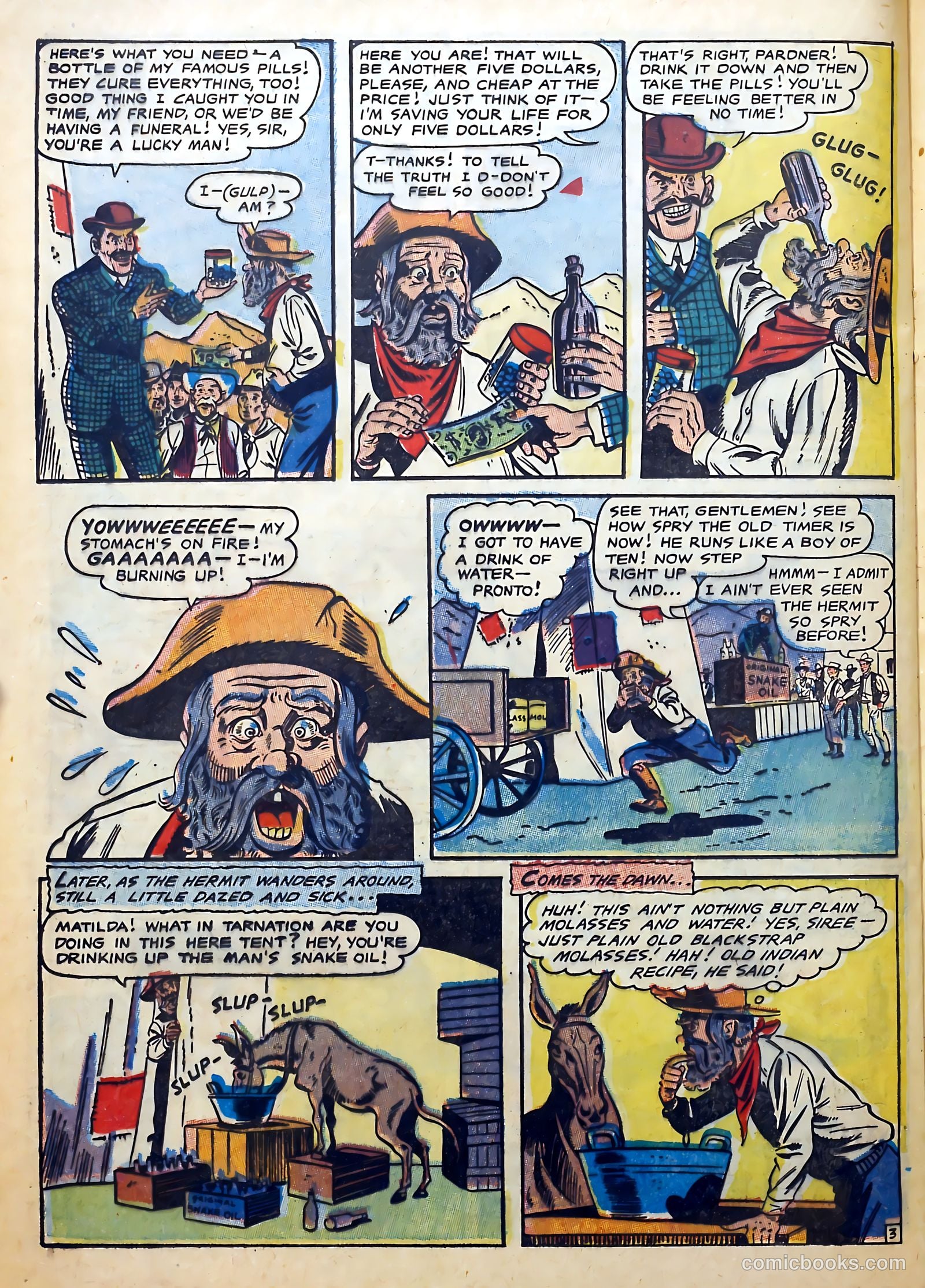 Gunsmoke Trail #4 (1957) — page 22 of 36