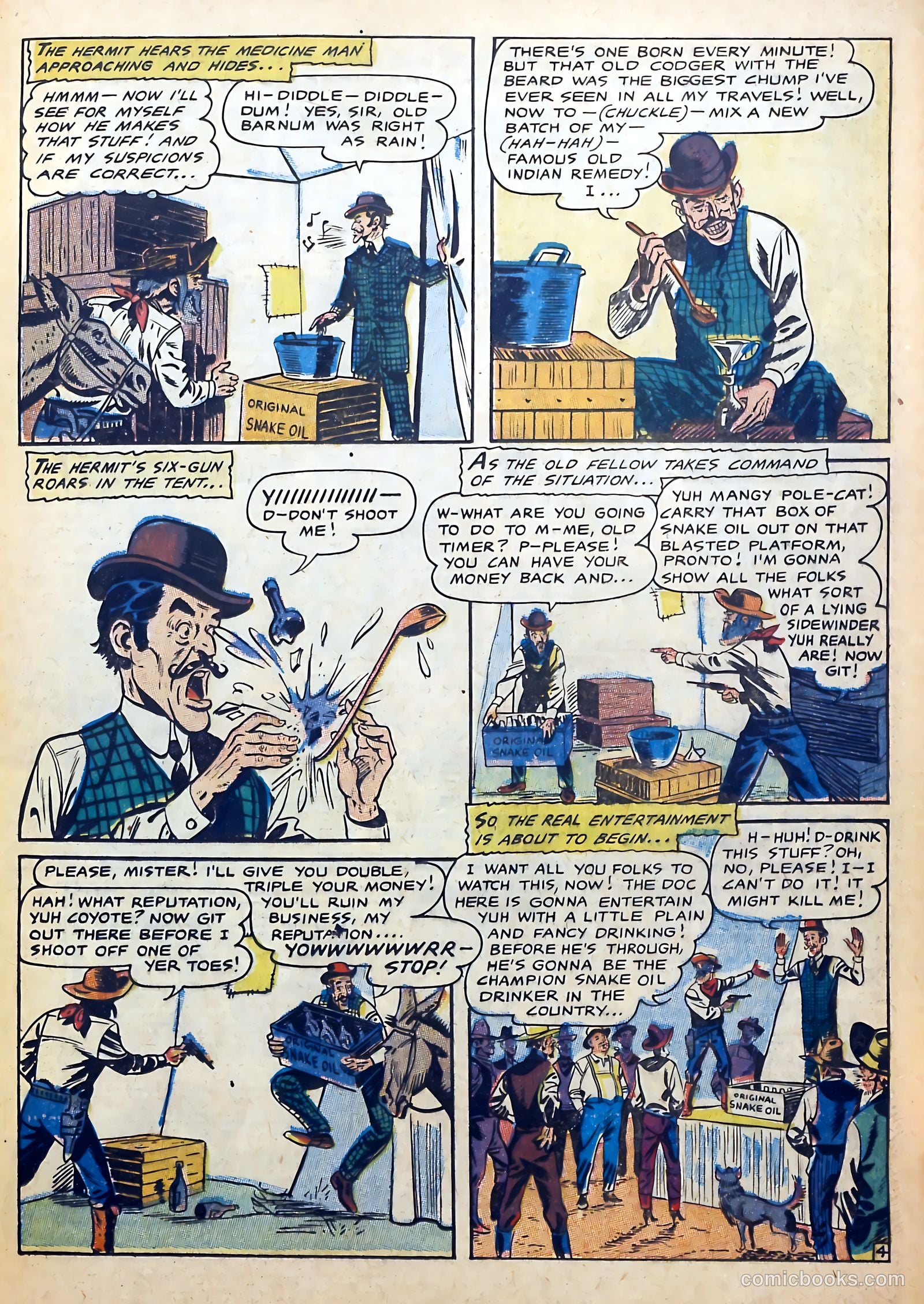 Gunsmoke Trail #4 (1957) — page 23 of 36