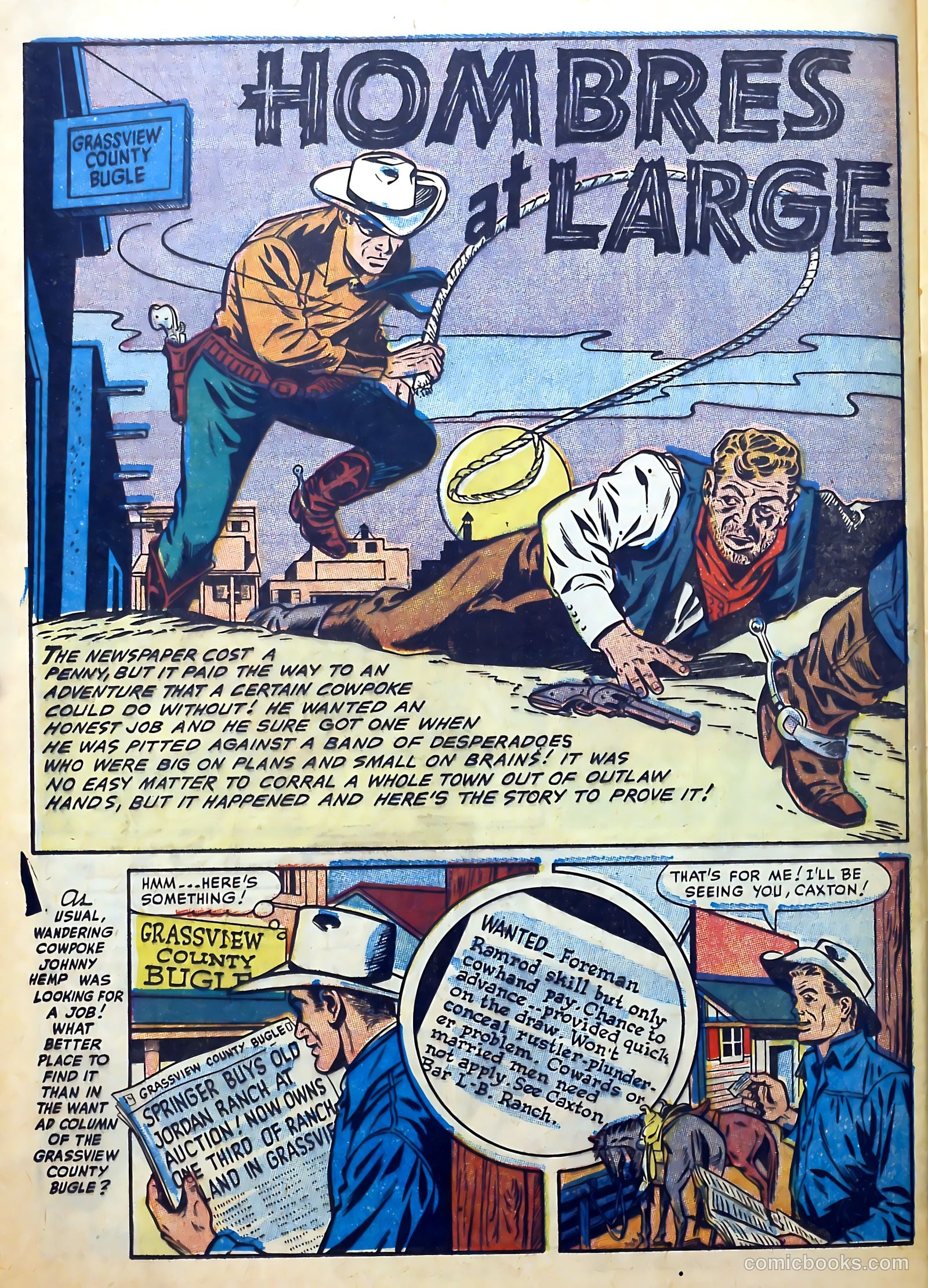 Gunsmoke Trail #4 (1957) — page 26 of 36