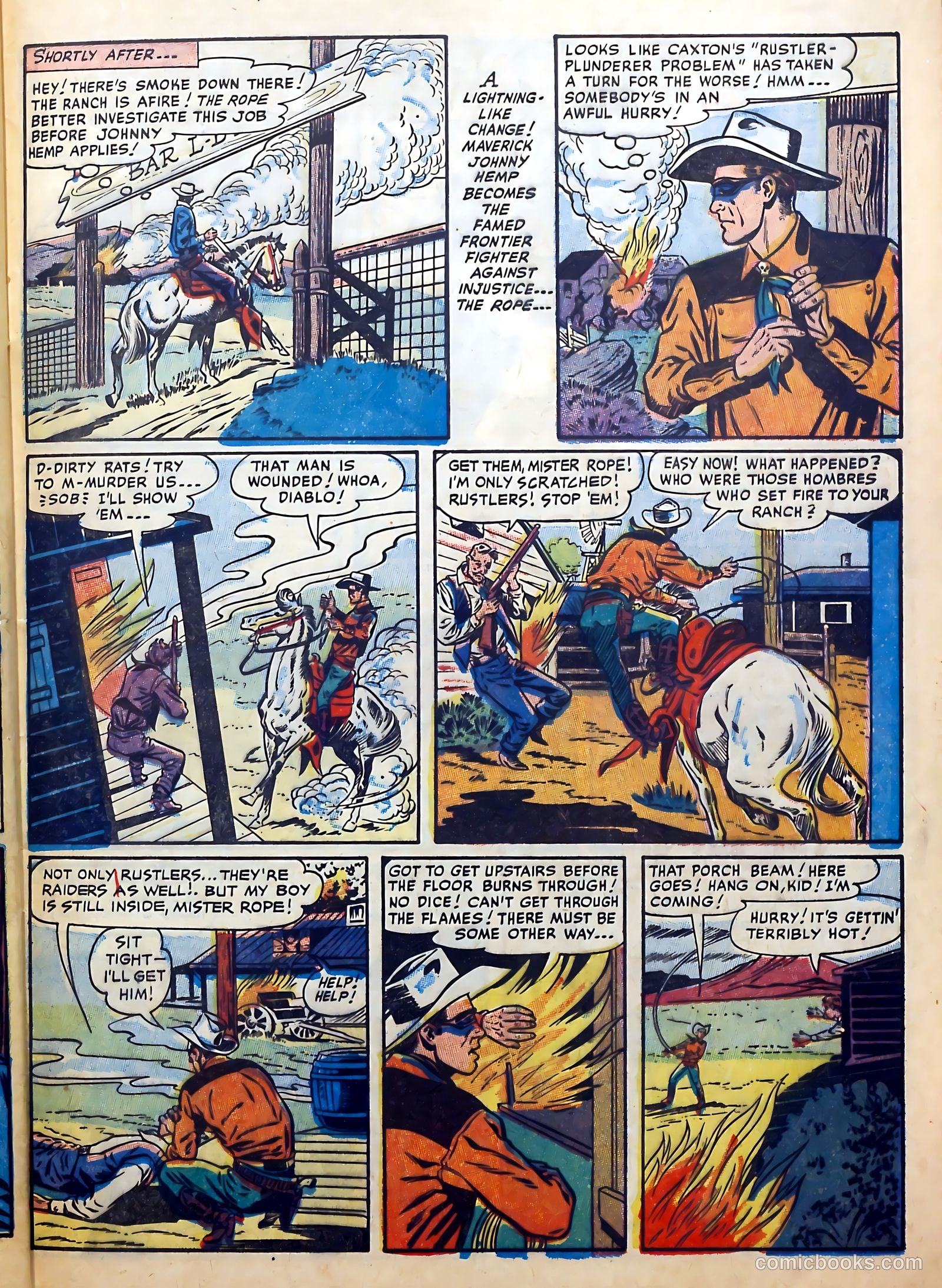 Gunsmoke Trail #4 (1957) — page 27 of 36