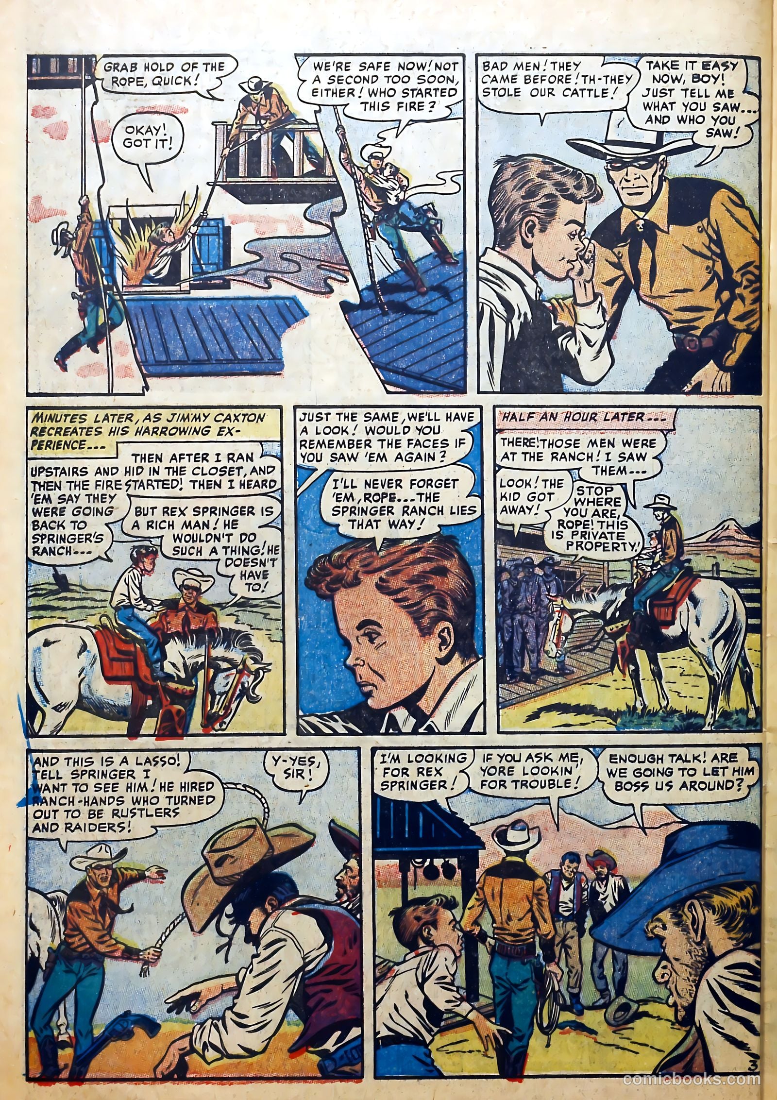 Gunsmoke Trail #4 (1957) — page 28 of 36
