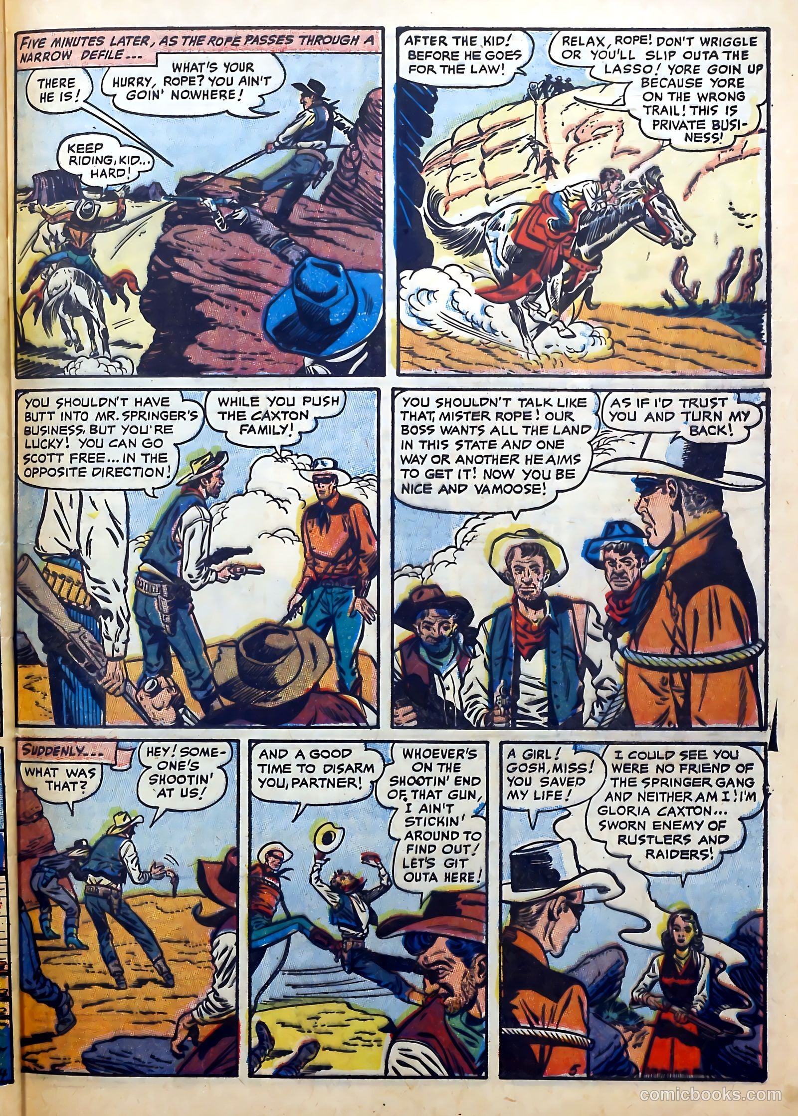 Gunsmoke Trail #4 (1957) — page 31 of 36