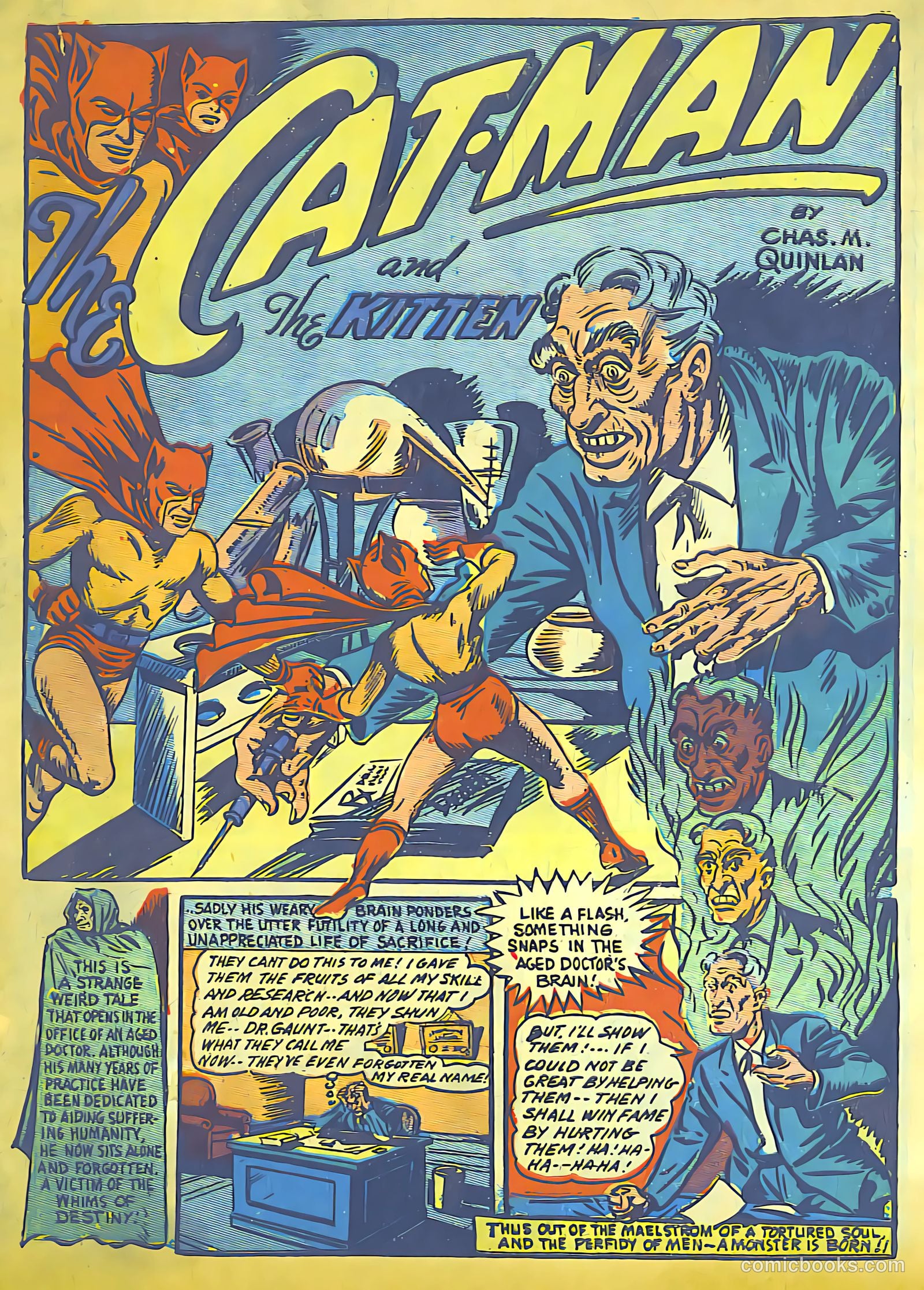 Cat-Man Comics #15 (1941) — page 2 of 66