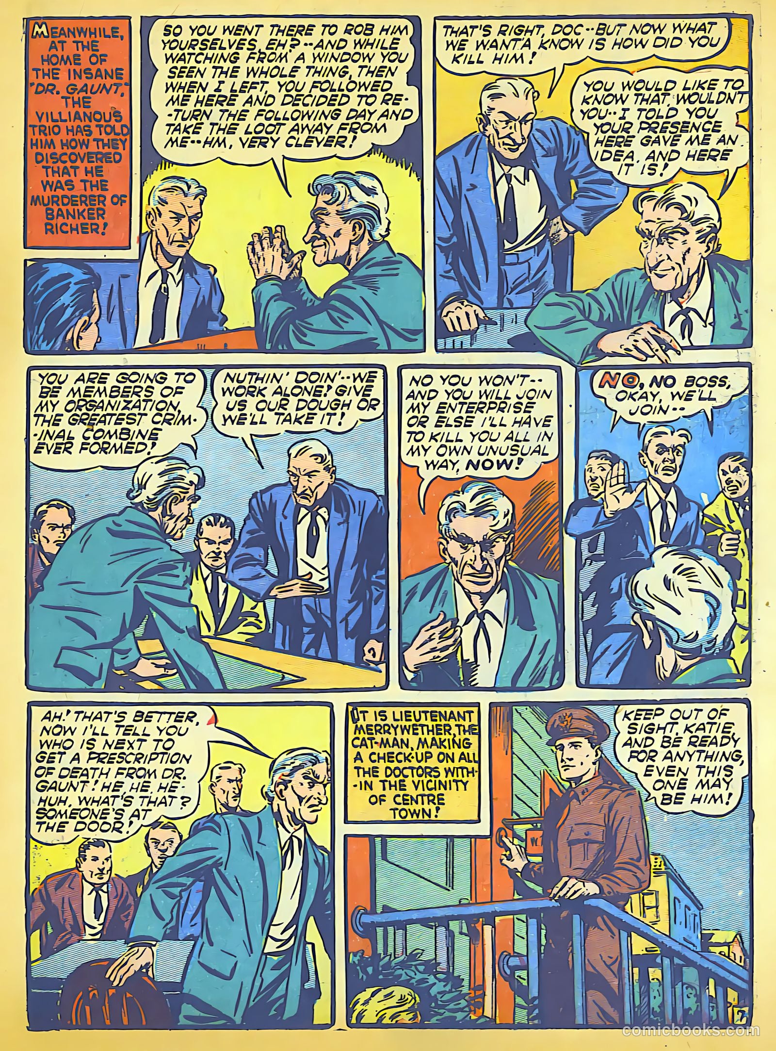 Cat-Man Comics #15 (1941) — page 8 of 66