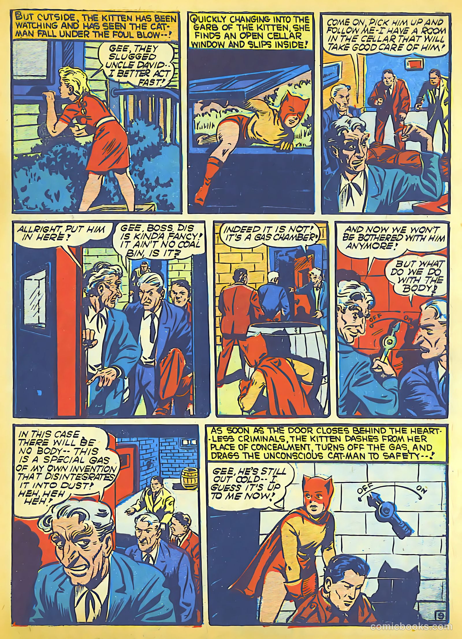 Cat-Man Comics #15 (1941) — page 10 of 66