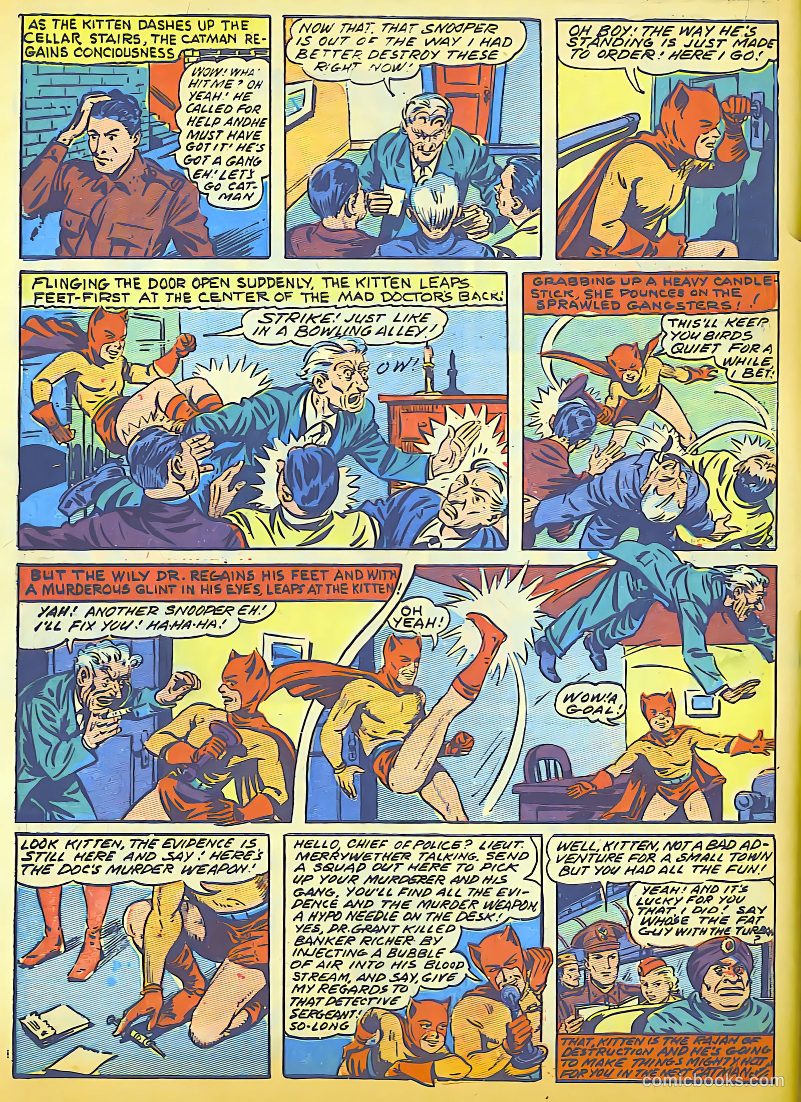 Cat-Man Comics #15 (1941) — page 11 of 66