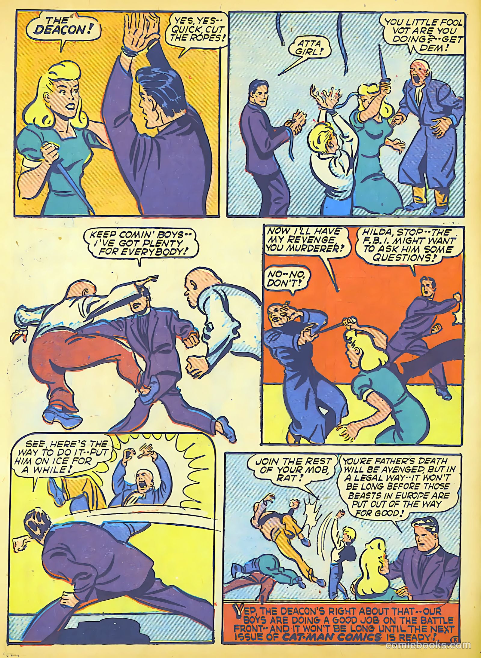 Cat-Man Comics #15 (1941) — page 19 of 66