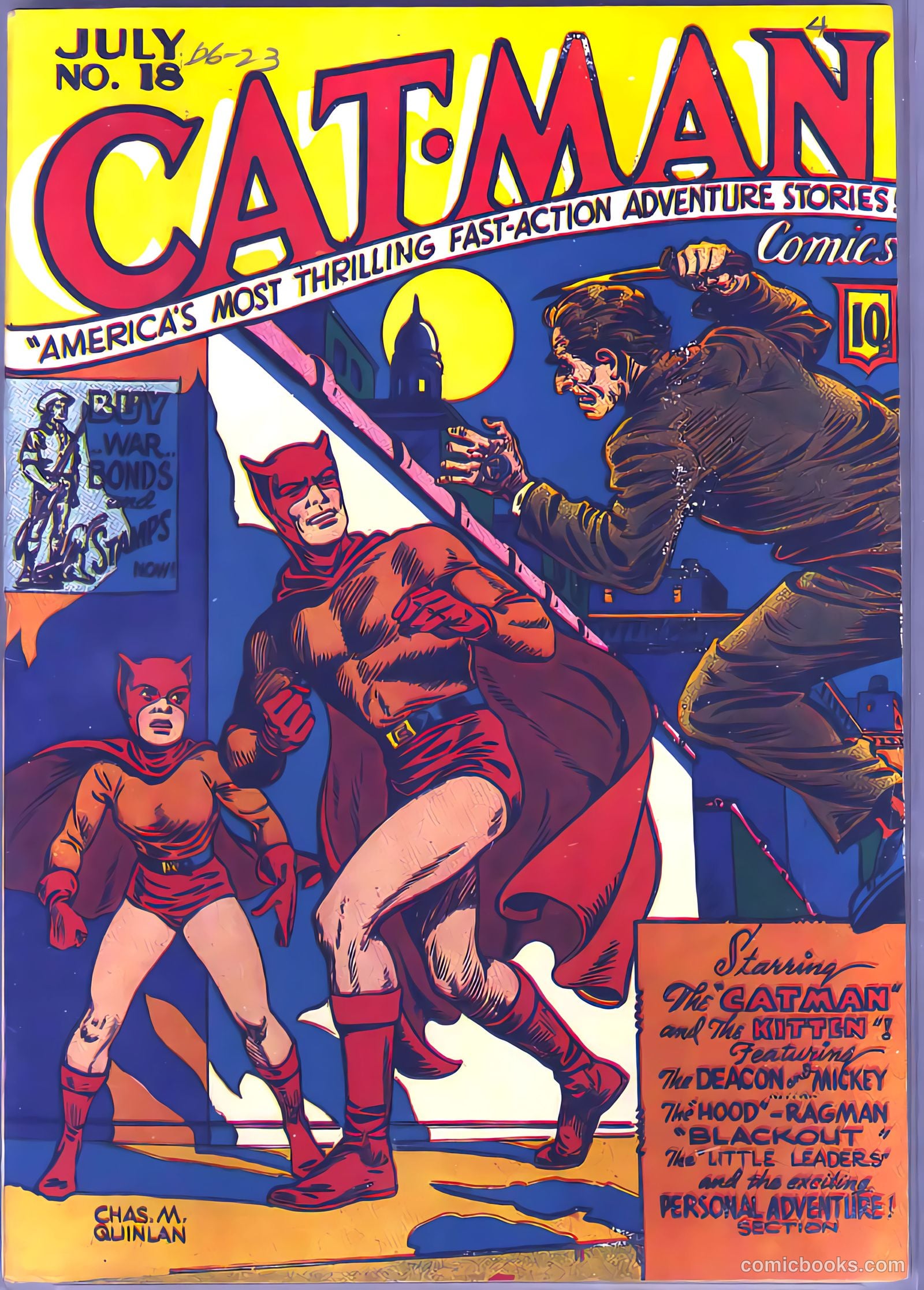 Cat-Man Comics #18