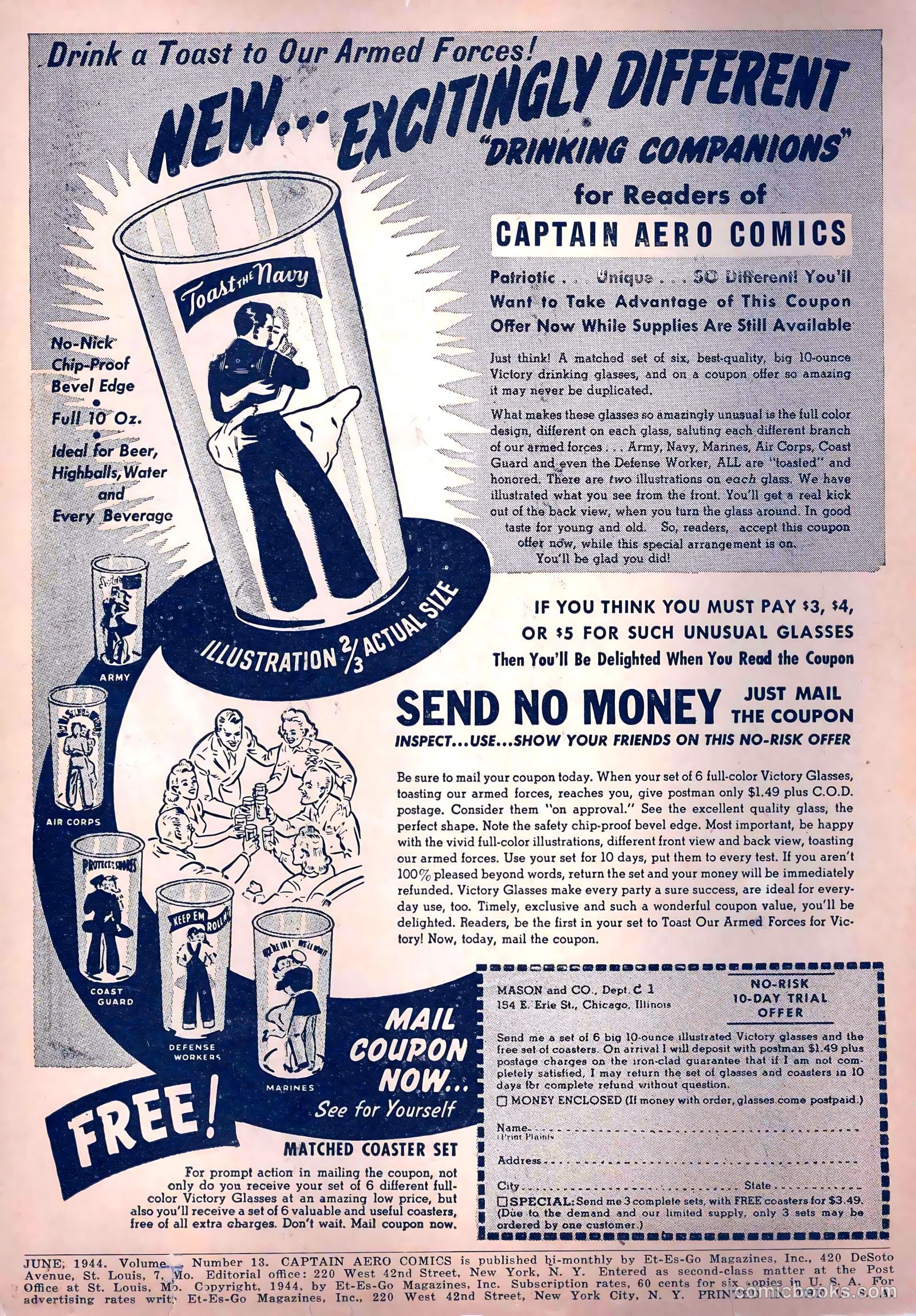 Captain Aero Comics #15 (1941) — page 2 of 52