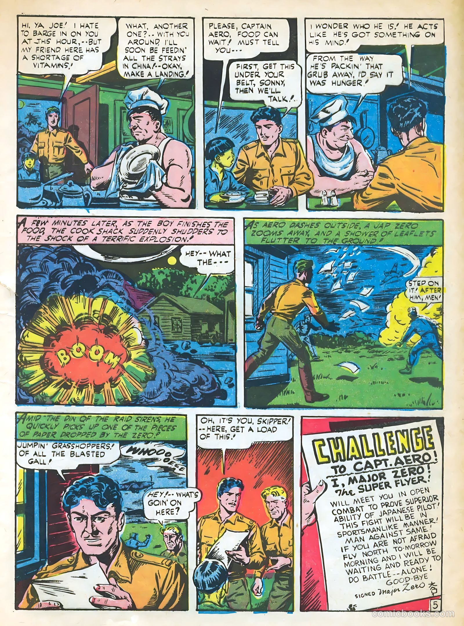Captain Aero Comics #15 (1941) — page 7 of 52