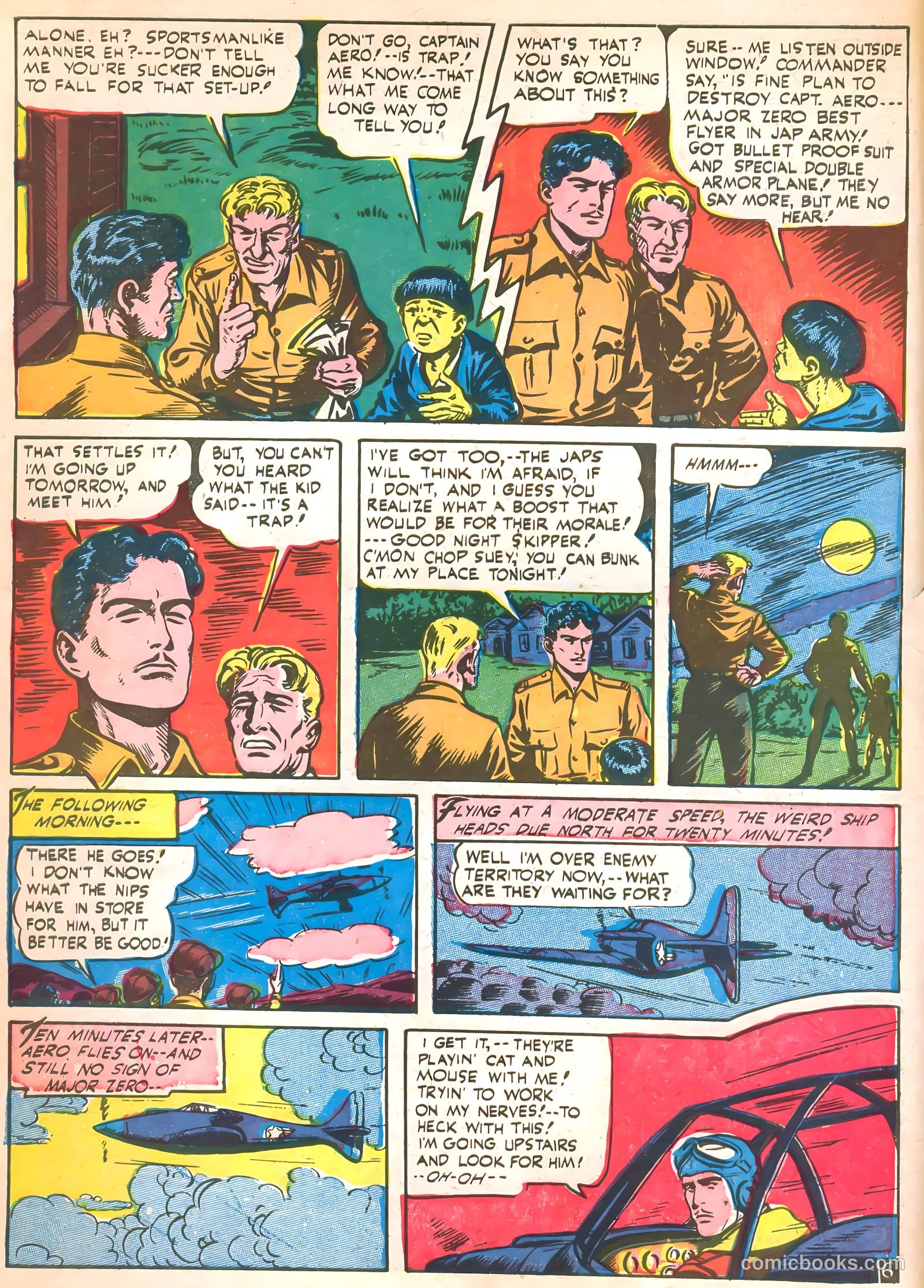 Captain Aero Comics #15 (1941) — page 8 of 52