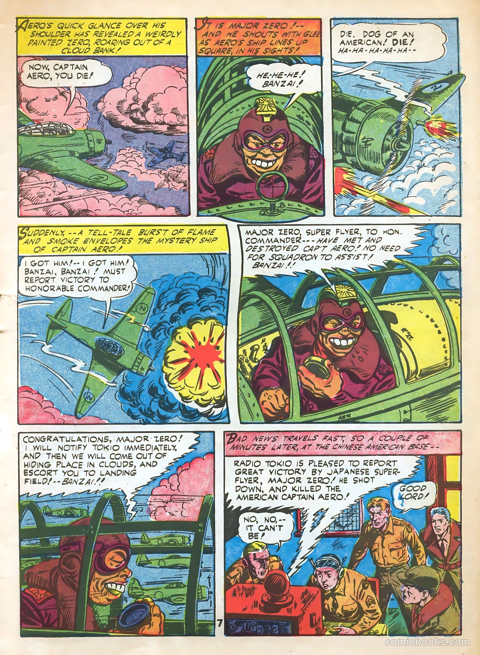 Captain Aero Comics #15 (1941) — page 9 of 52