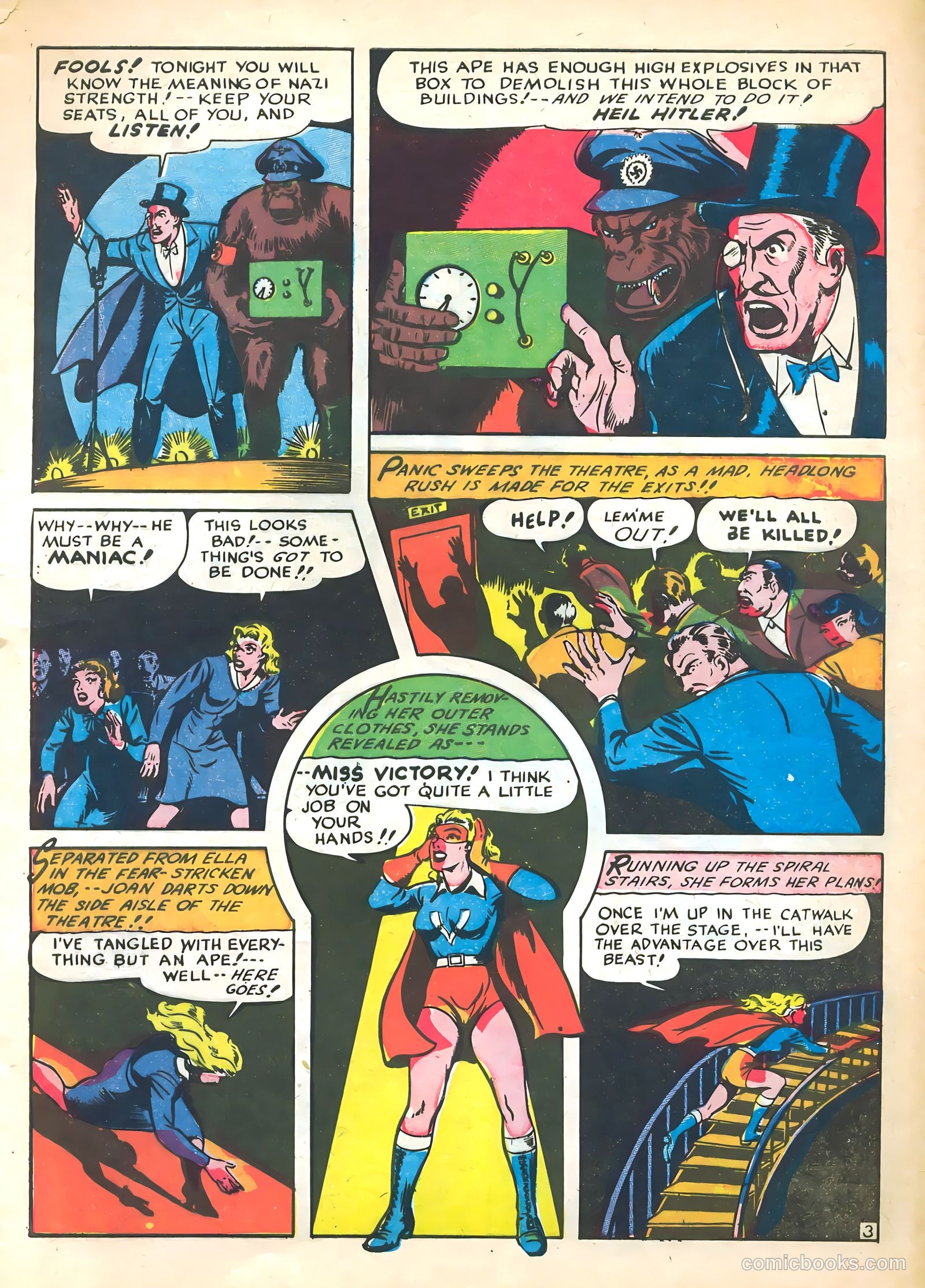 Captain Aero Comics #15 (1941) — page 13 of 52