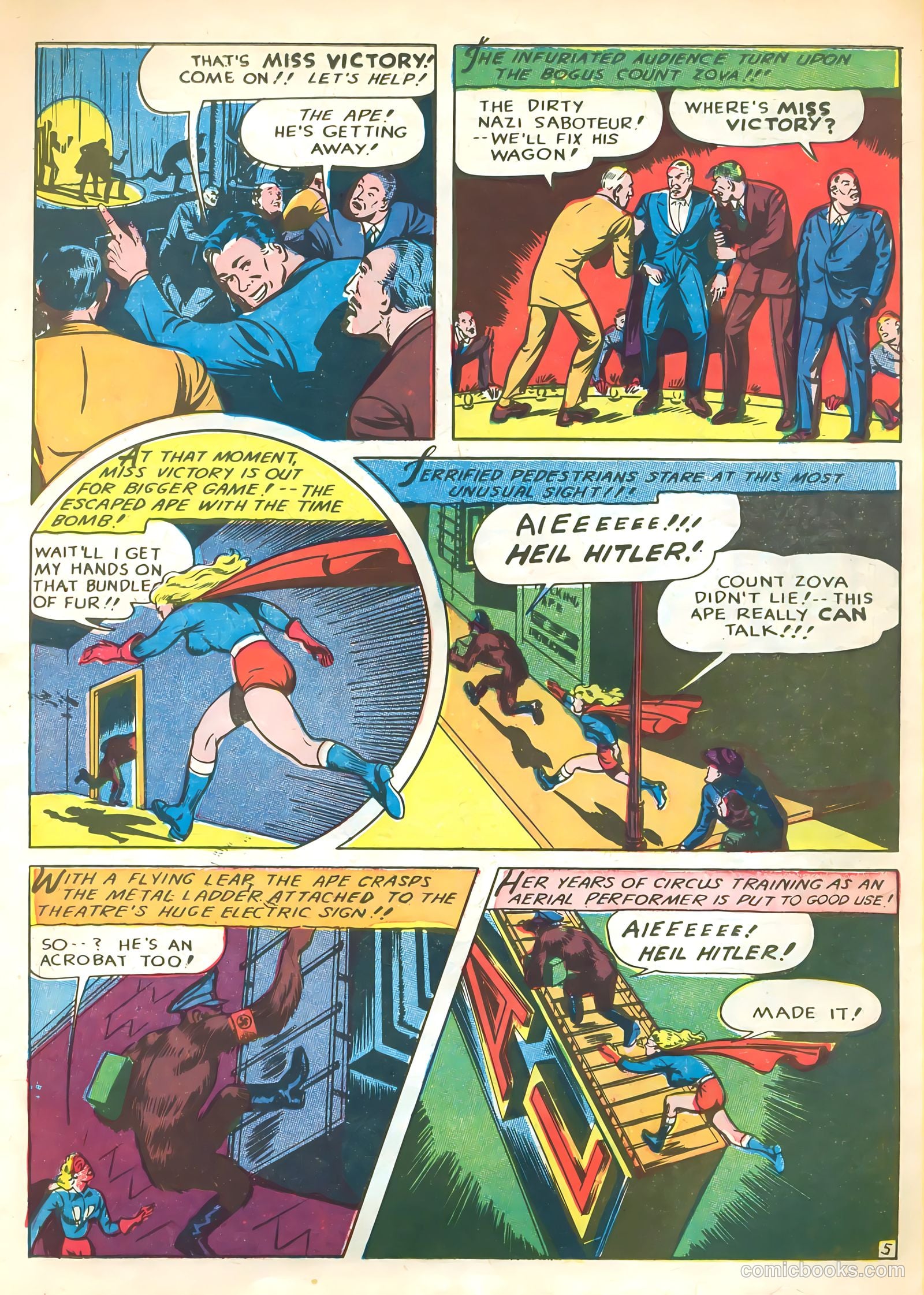 Captain Aero Comics #15 (1941) — page 15 of 52