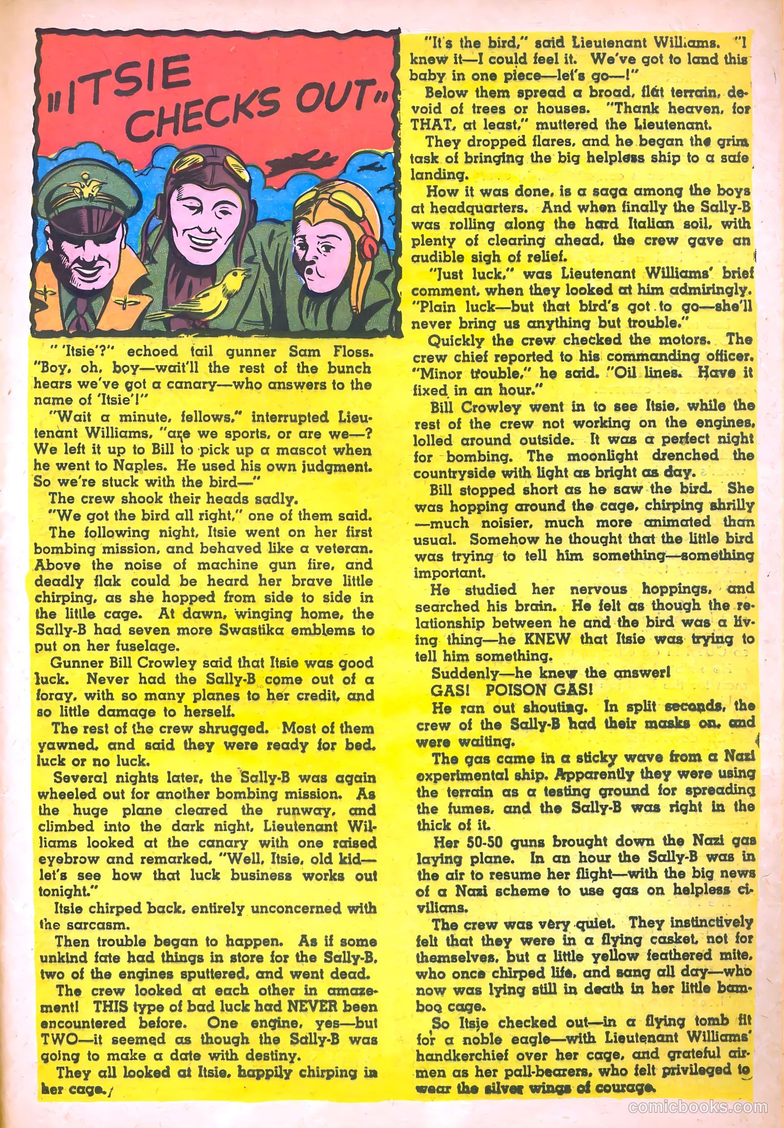 Captain Aero Comics #15 (1941) — page 31 of 52