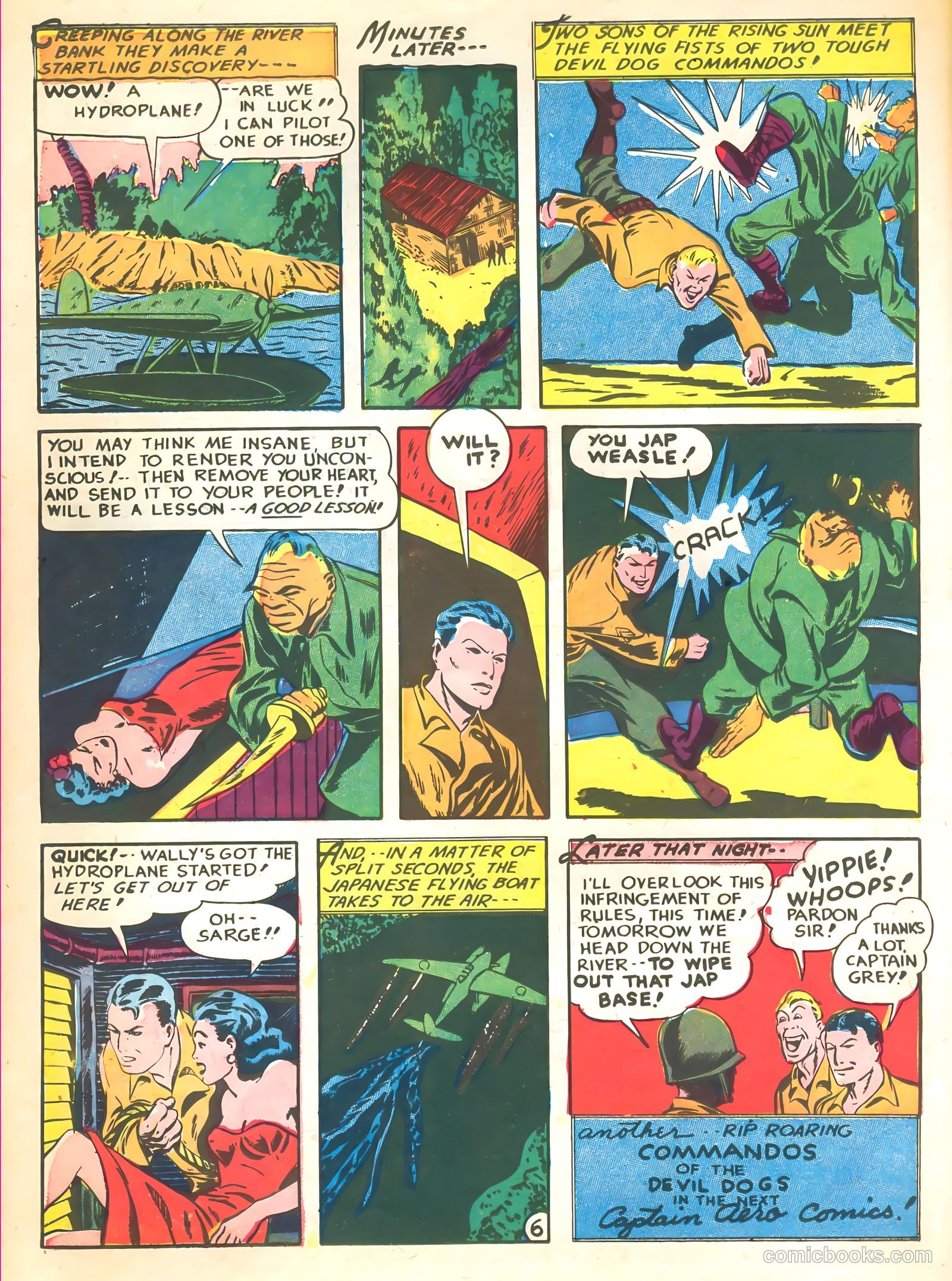 Captain Aero Comics #15 (1941) — page 38 of 52