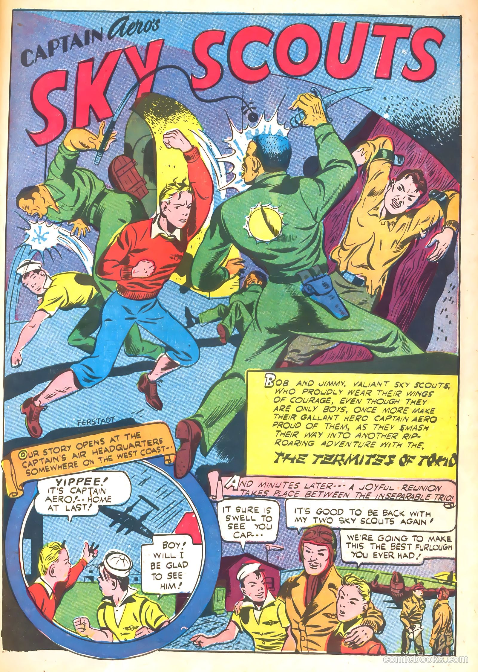 Captain Aero Comics #15 (1941) — page 39 of 52