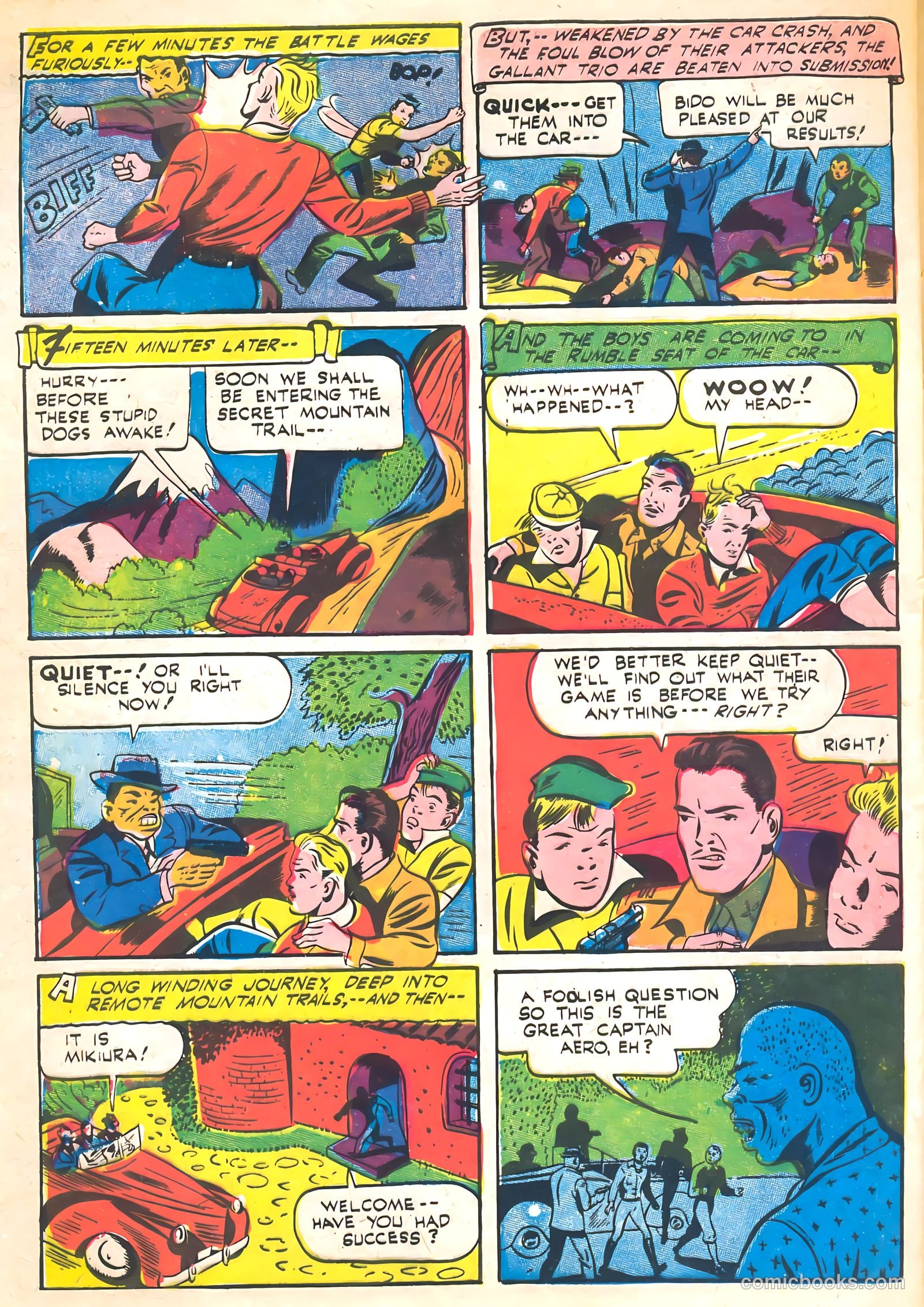 Captain Aero Comics #15 (1941) — page 42 of 52