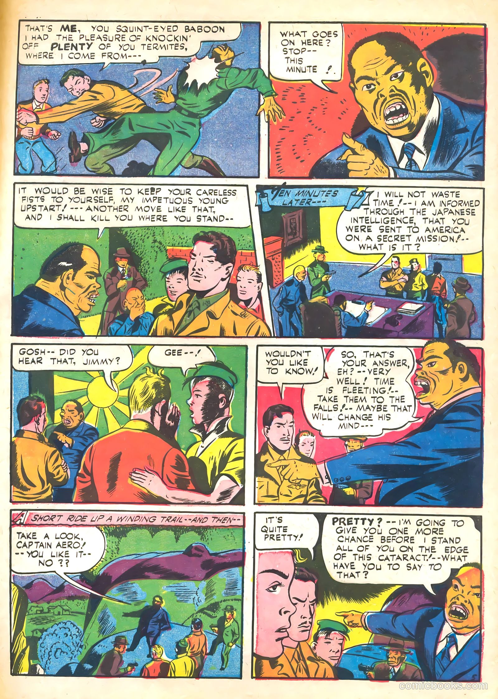 Captain Aero Comics #15 (1941) — page 43 of 52
