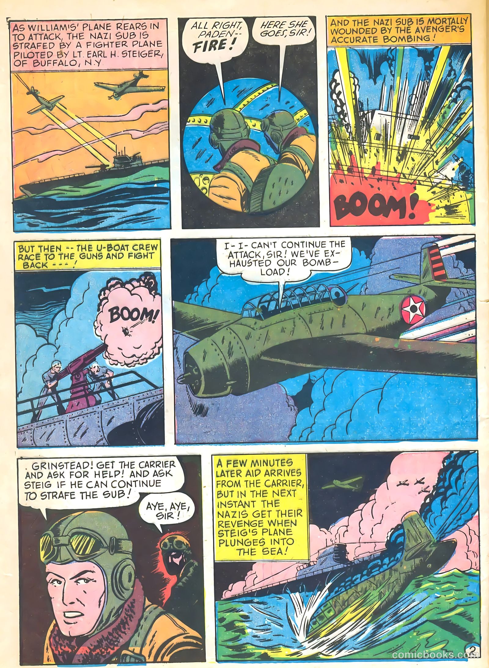 Captain Aero Comics #15 (1941) — page 46 of 52