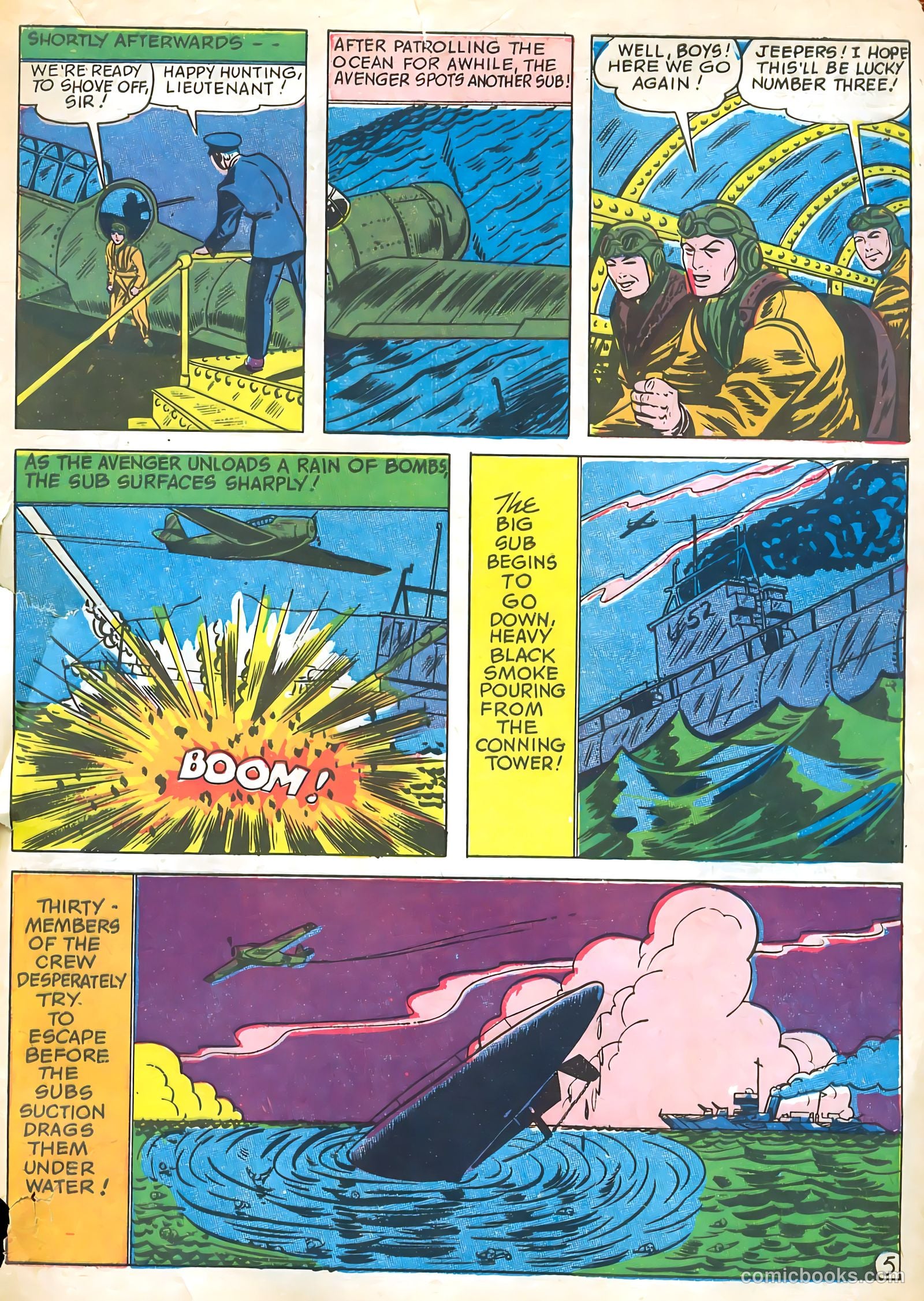 Captain Aero Comics #15 (1941) — page 49 of 52