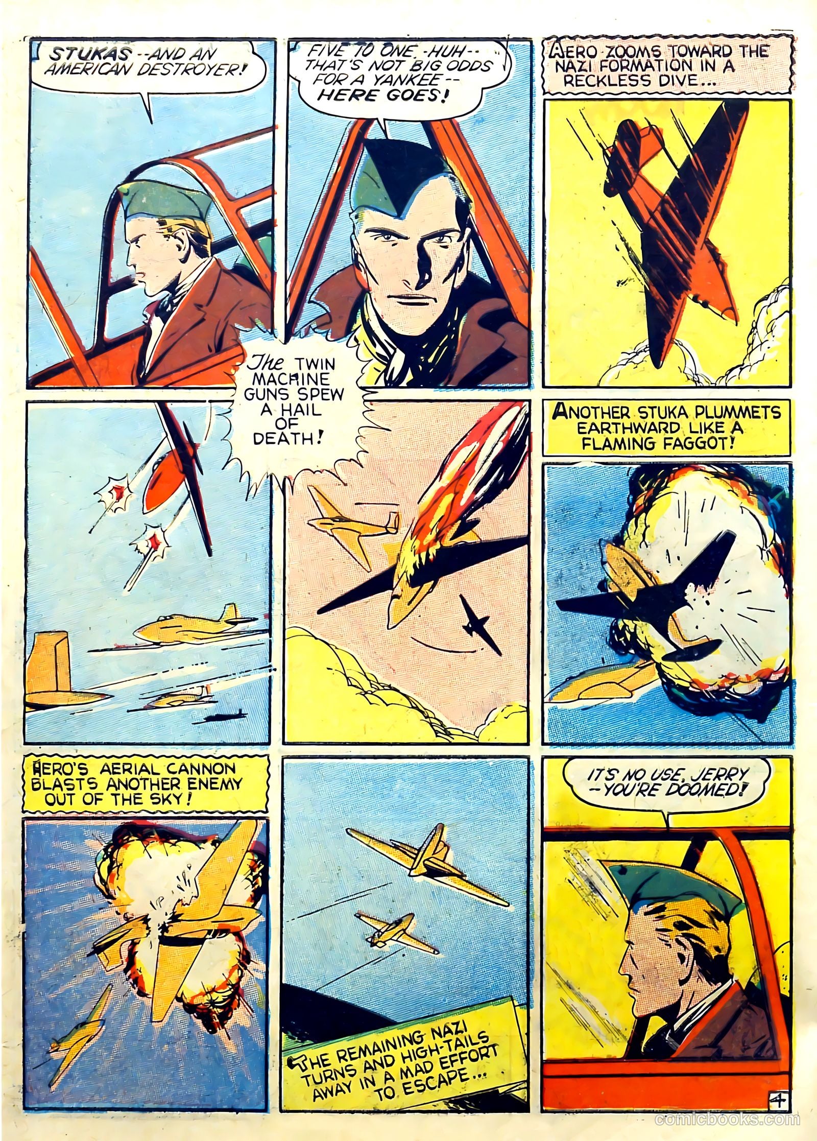 Captain Aero Comics #3 (1941) — page 6 of 68