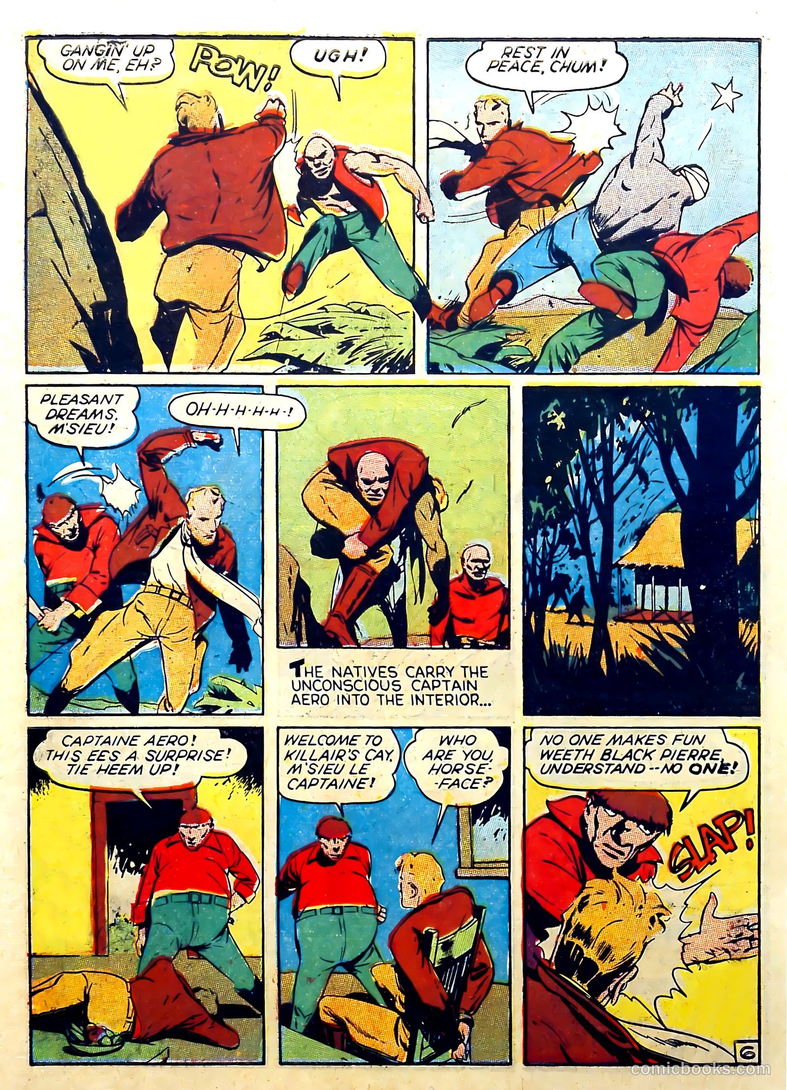Captain Aero Comics #3 (1941) — page 8 of 68