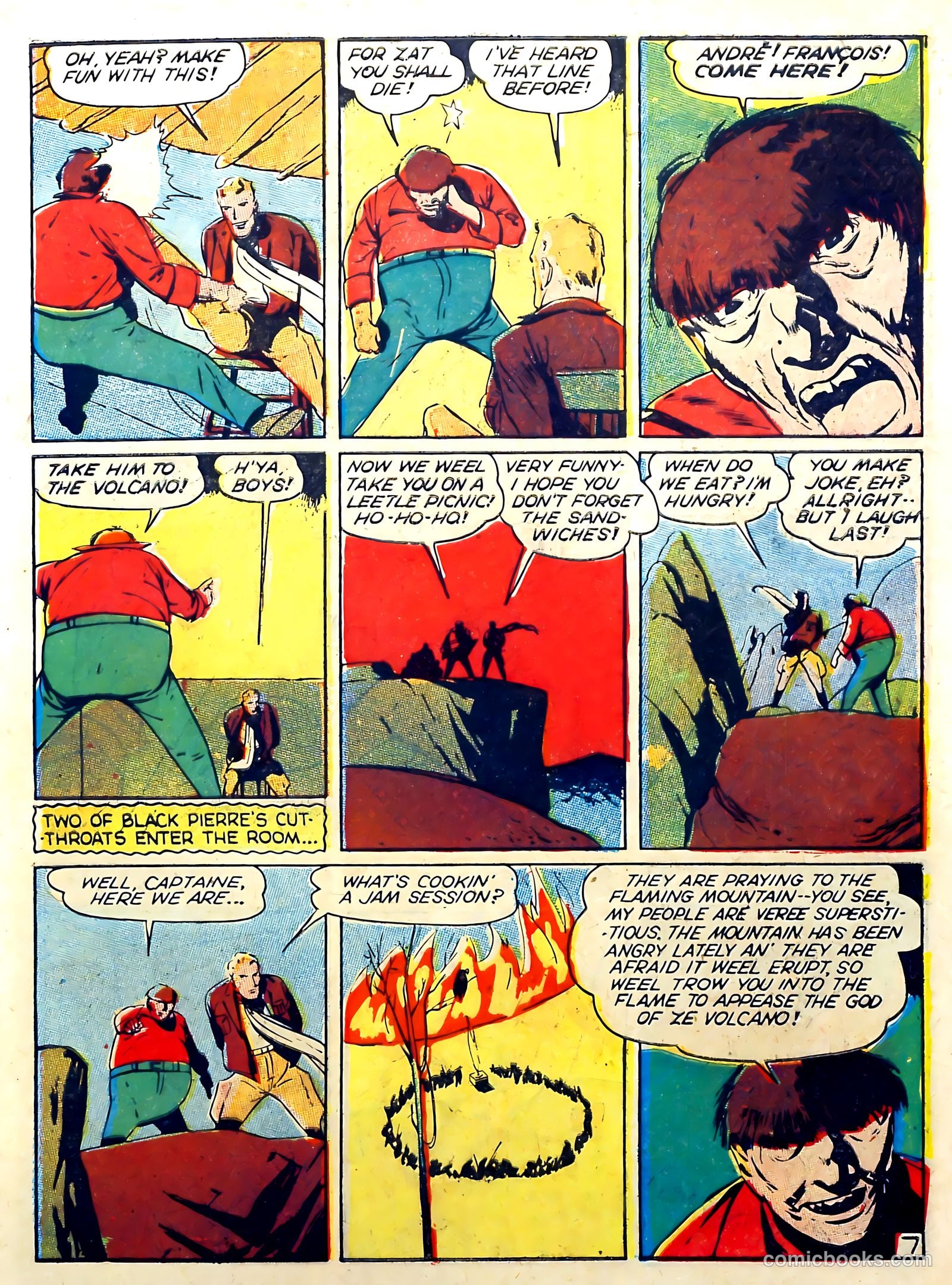 Captain Aero Comics #3 (1941) — page 9 of 68