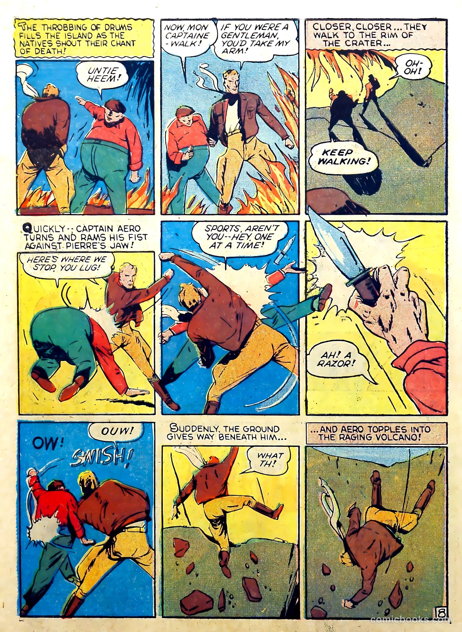 Captain Aero Comics #3 (1941) — page 10 of 68