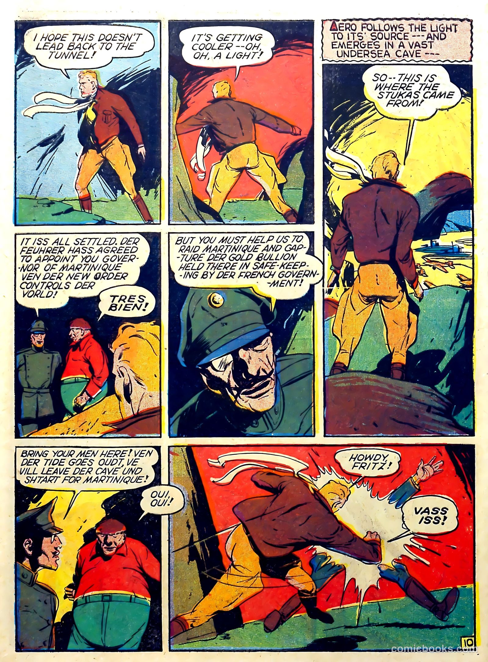 Captain Aero Comics #3 (1941) — page 12 of 68