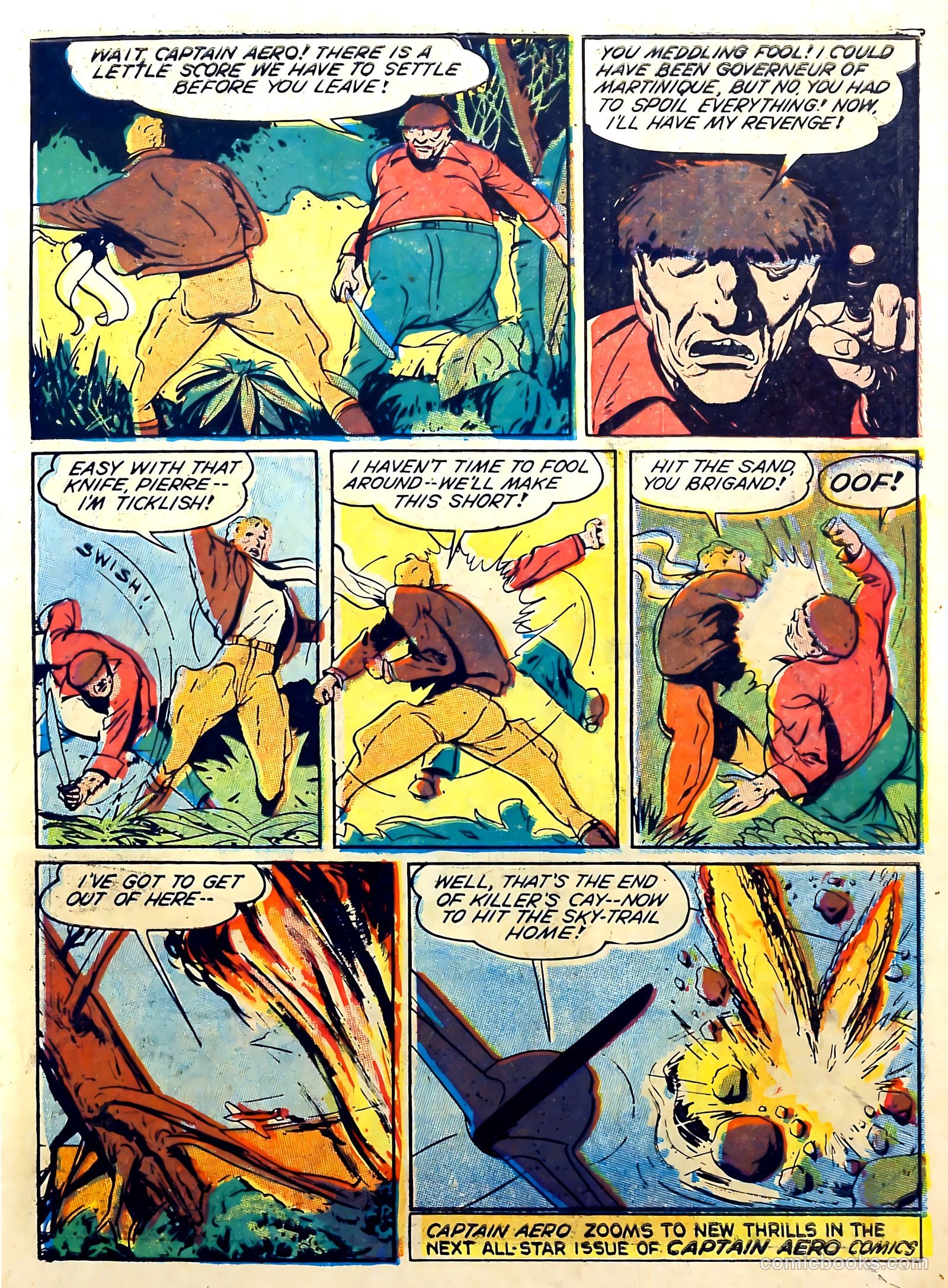 Captain Aero Comics #3 (1941) — page 15 of 68