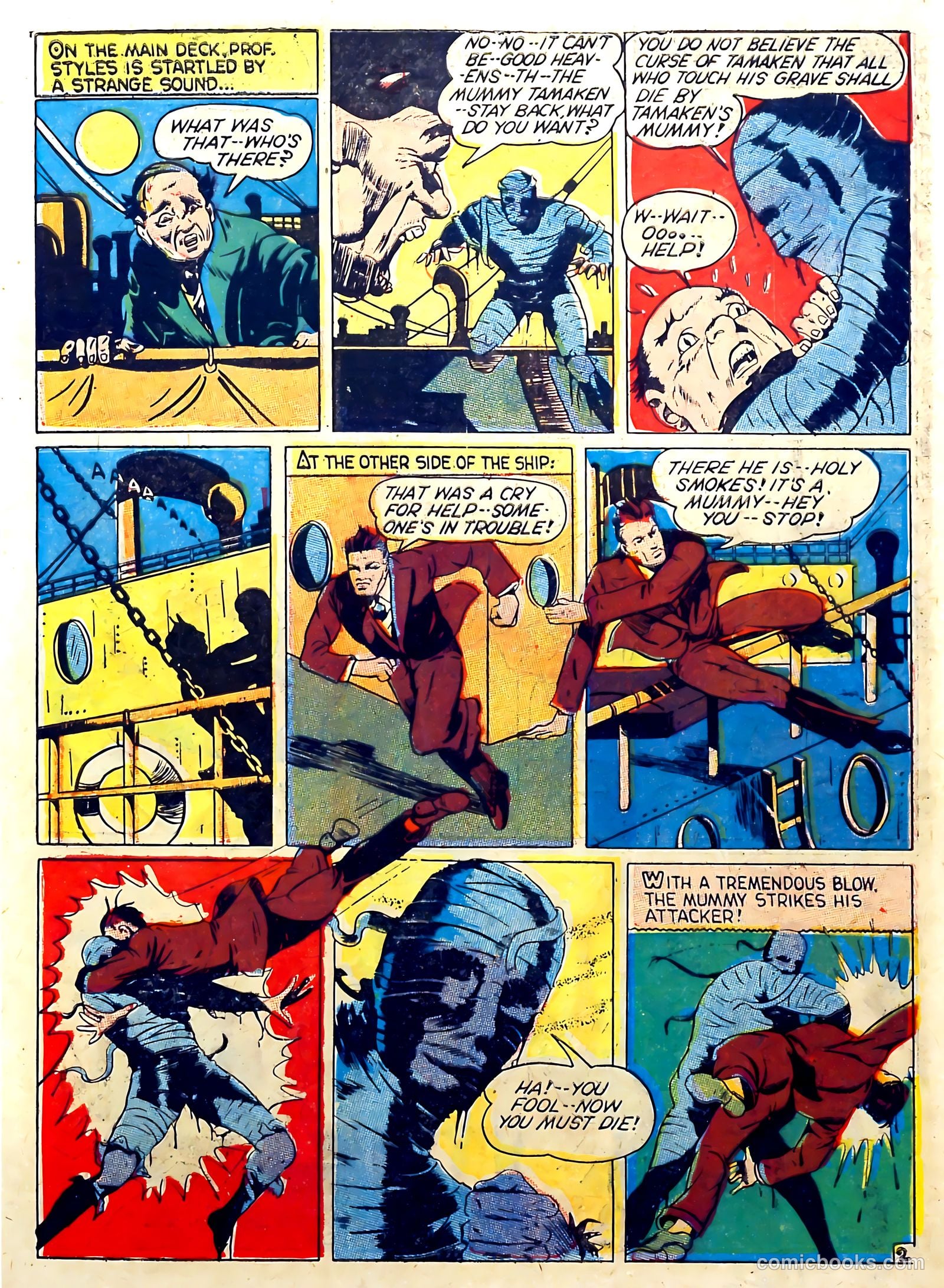 Captain Aero Comics #3 (1941) — page 17 of 68