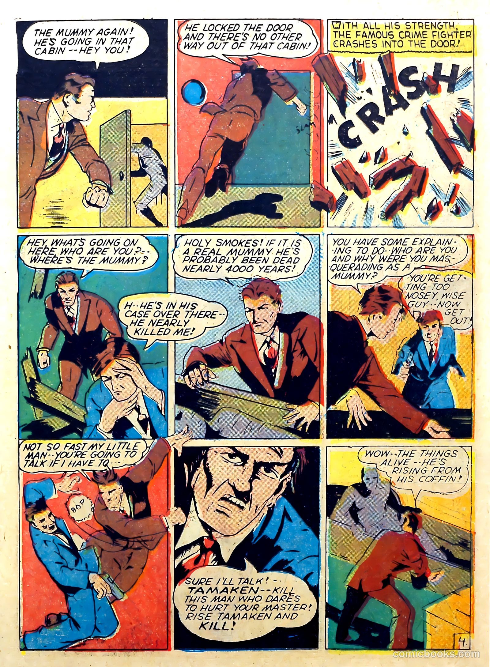 Captain Aero Comics #3 (1941) — page 19 of 68