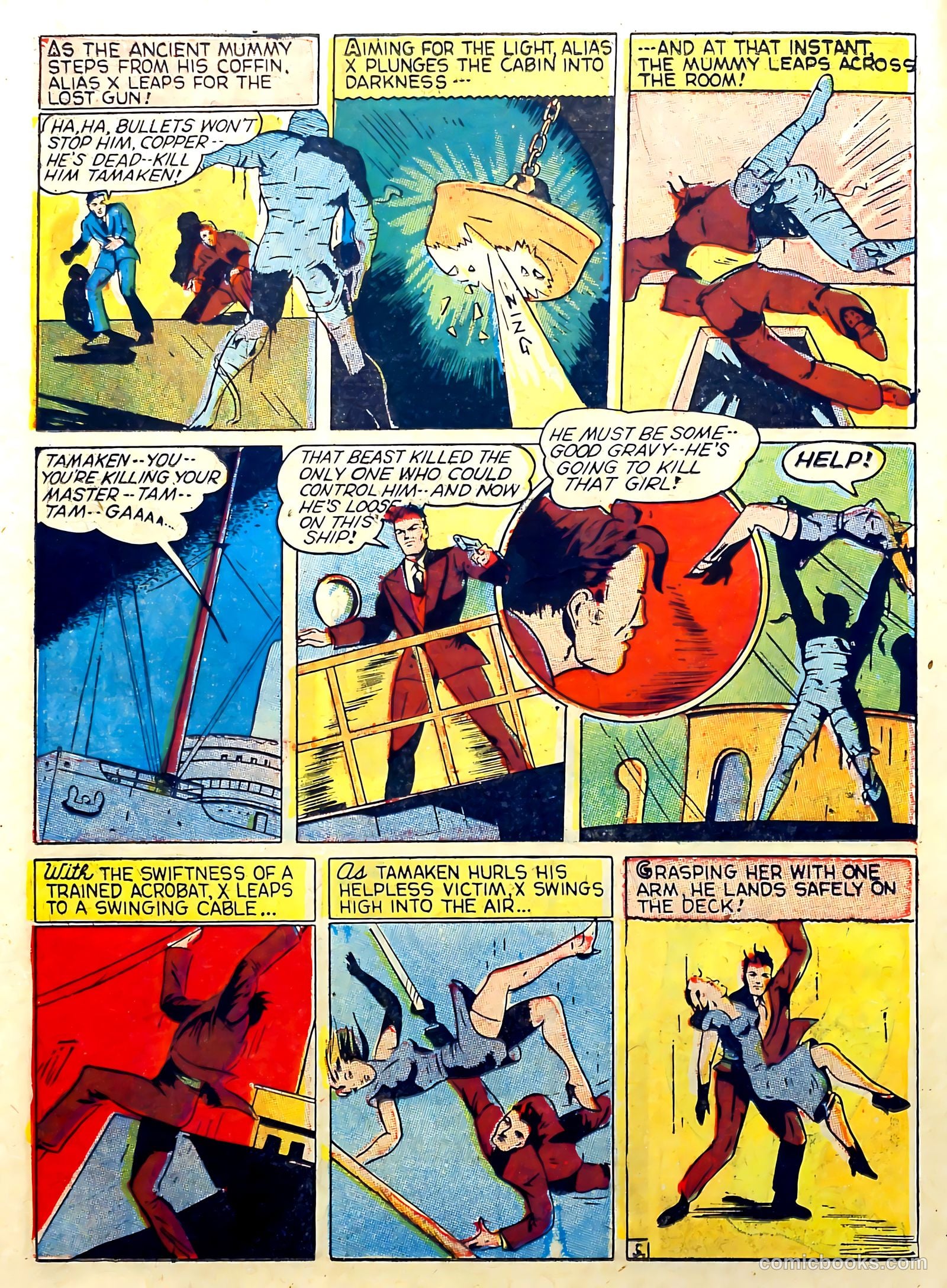 Captain Aero Comics #3 (1941) — page 20 of 68