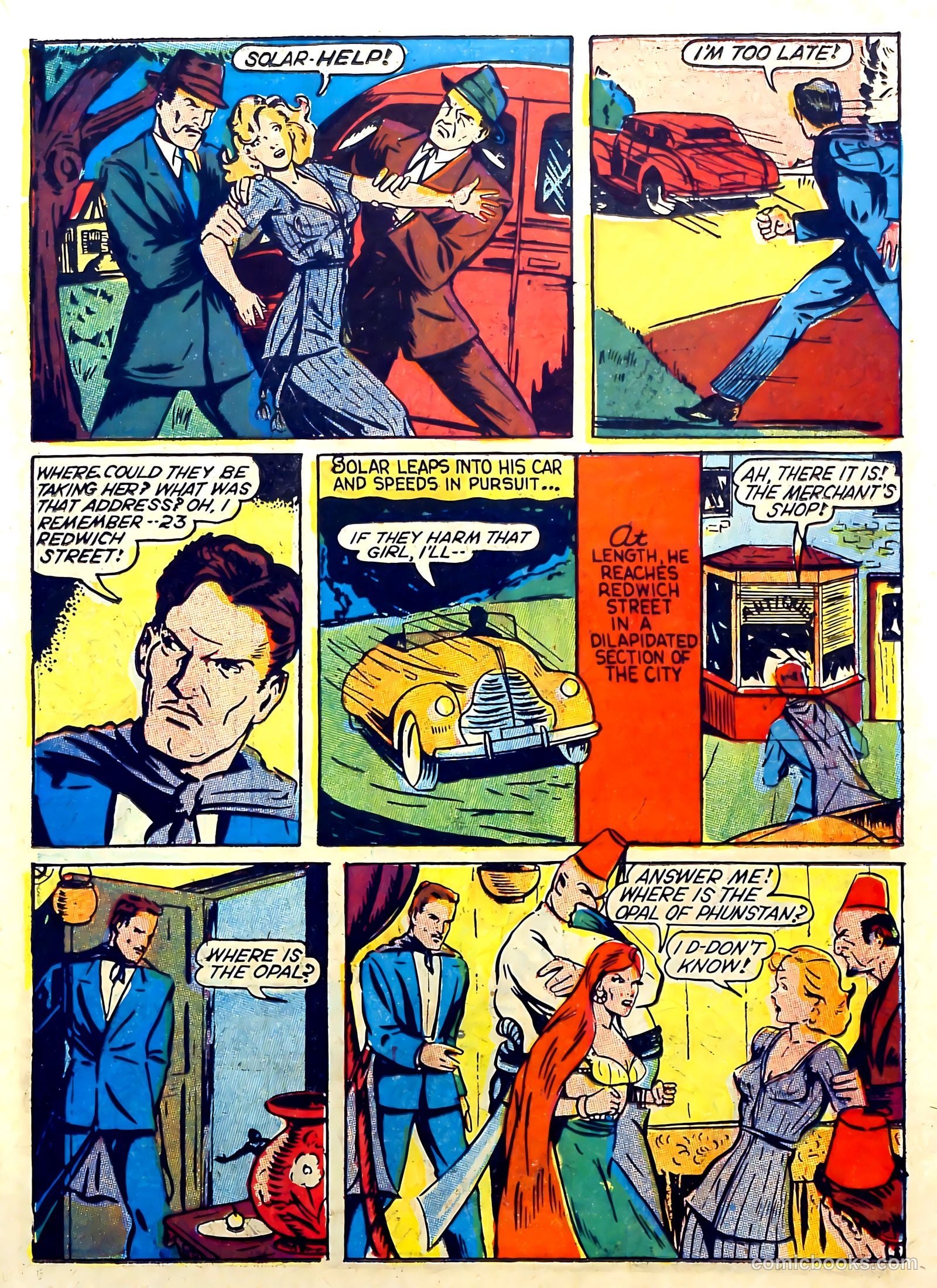 Captain Aero Comics #3 (1941) — page 25 of 68
